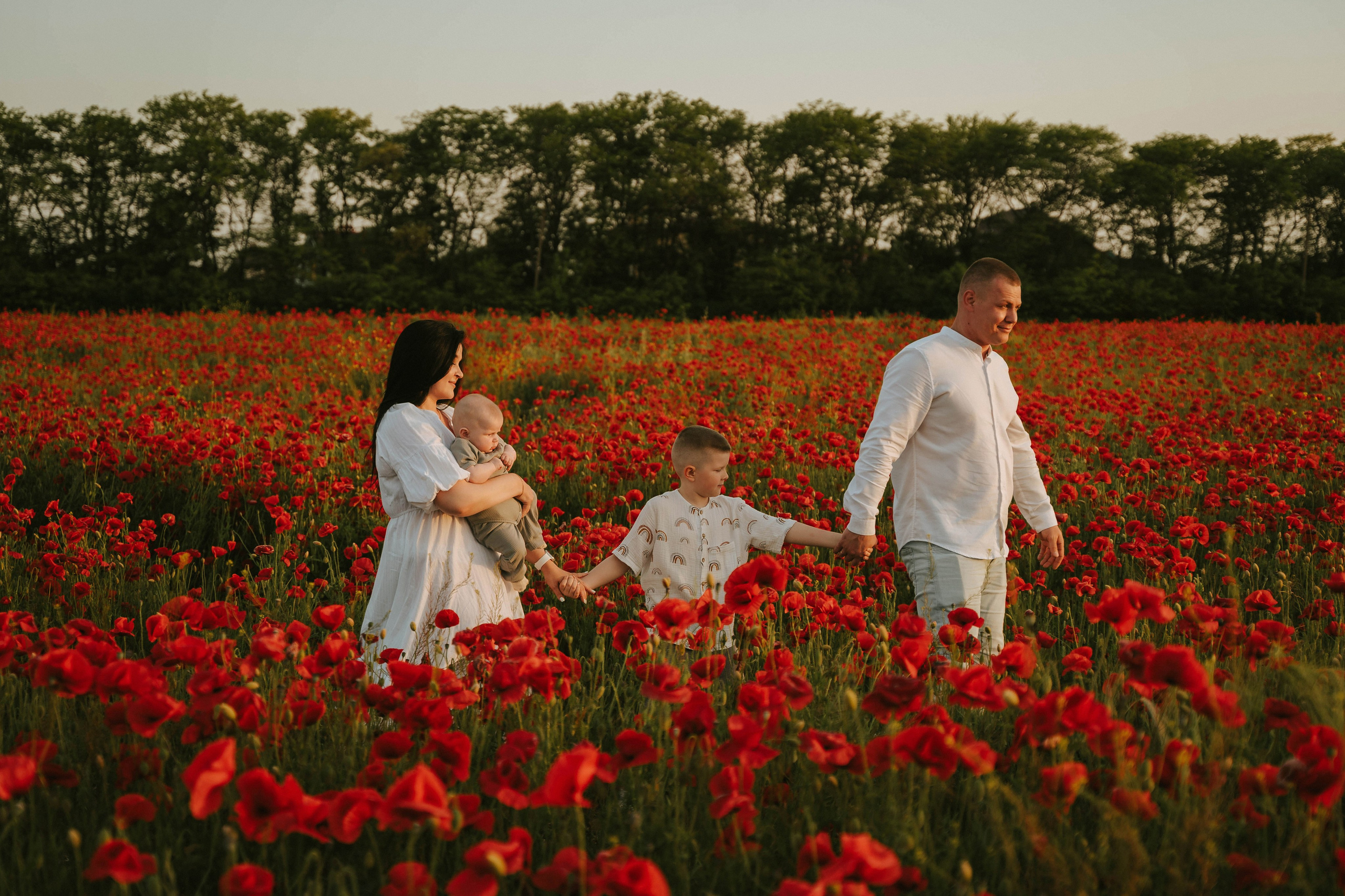 В маках. Татьяна Тагель