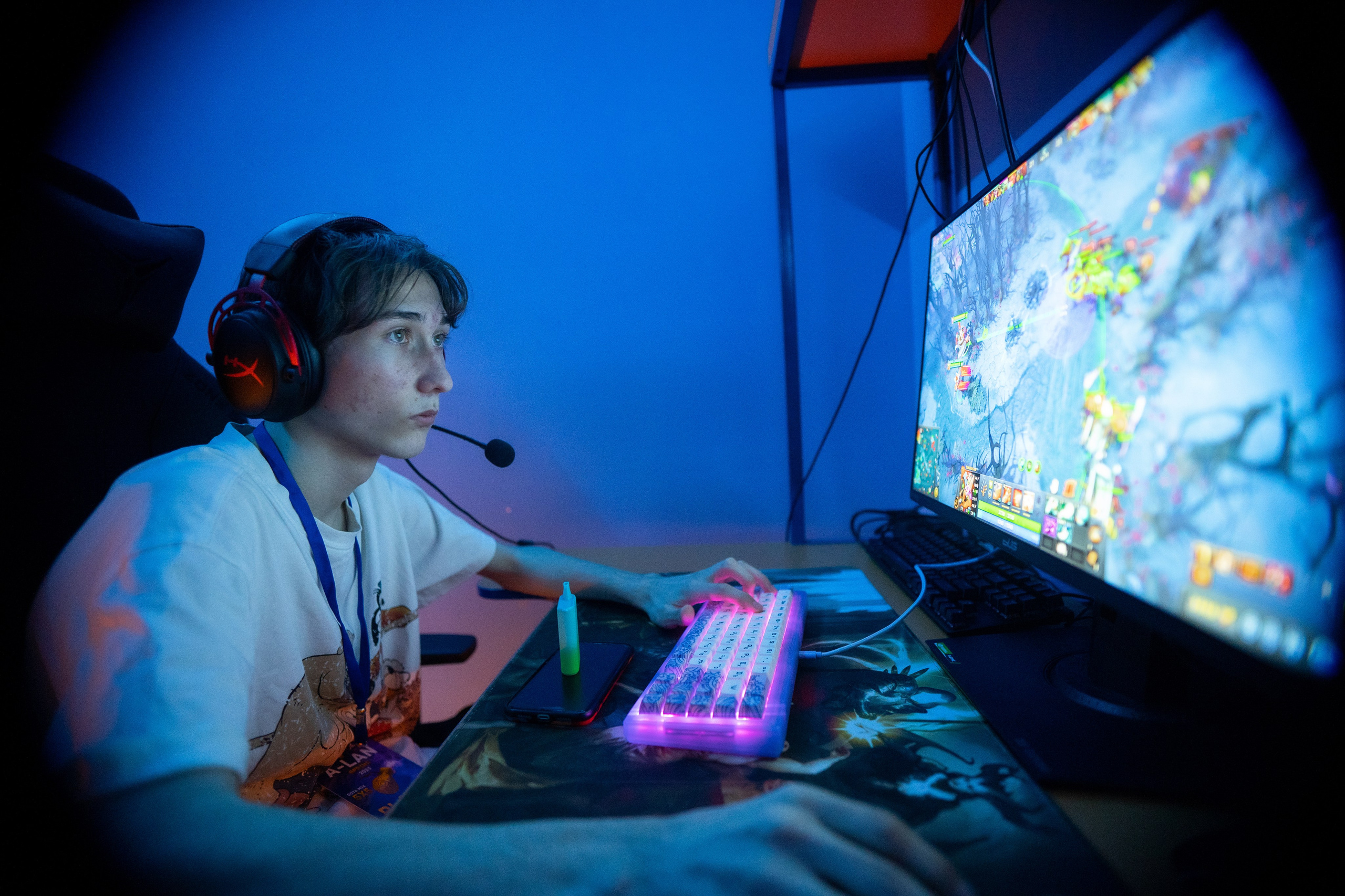 A-LAN Spring 2024 — Турнир по Dota2. Фотограф в Самаре Иван Булатов