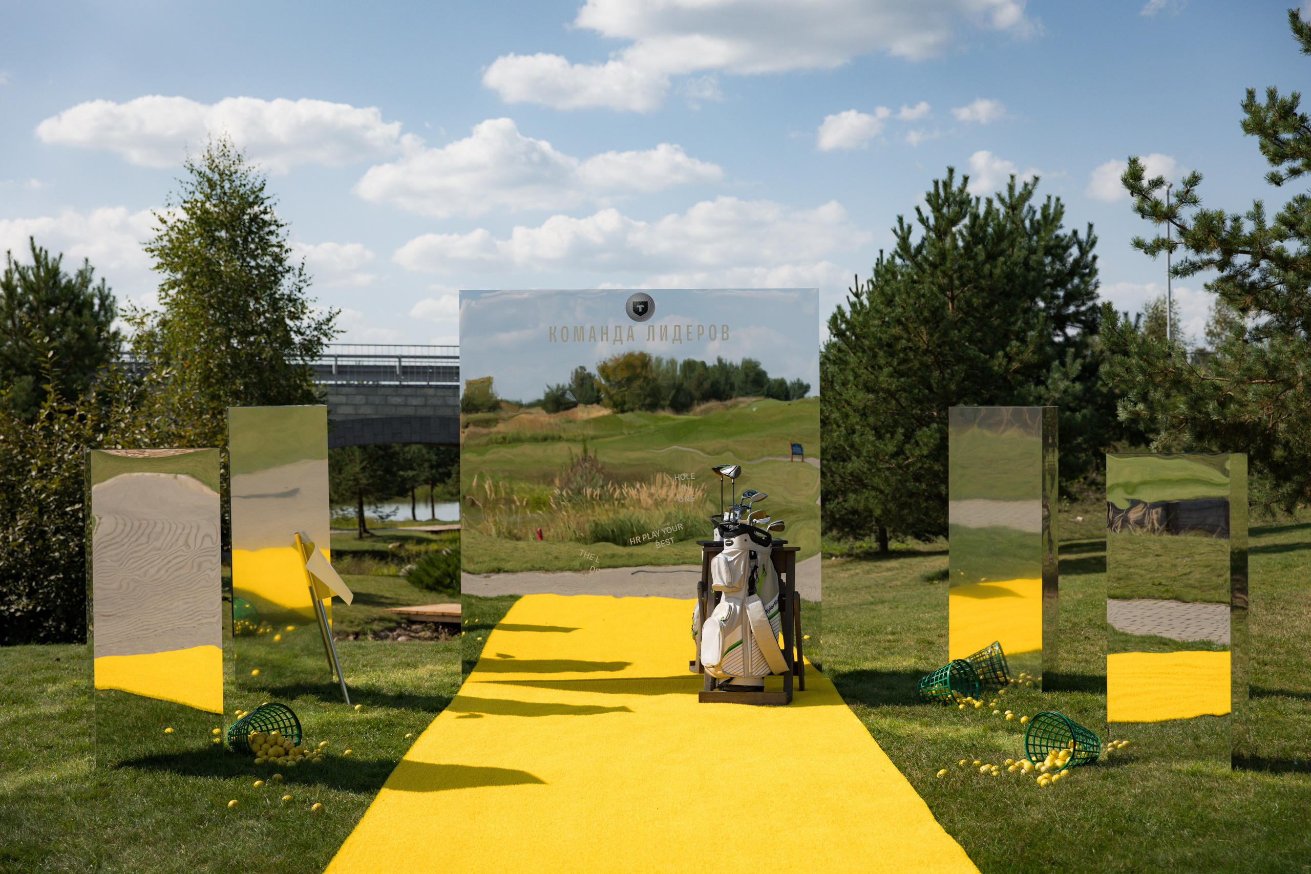 Гольф-Клуб Завидово для Т-Банк. Фотограф в Москве Вероника Иньякова