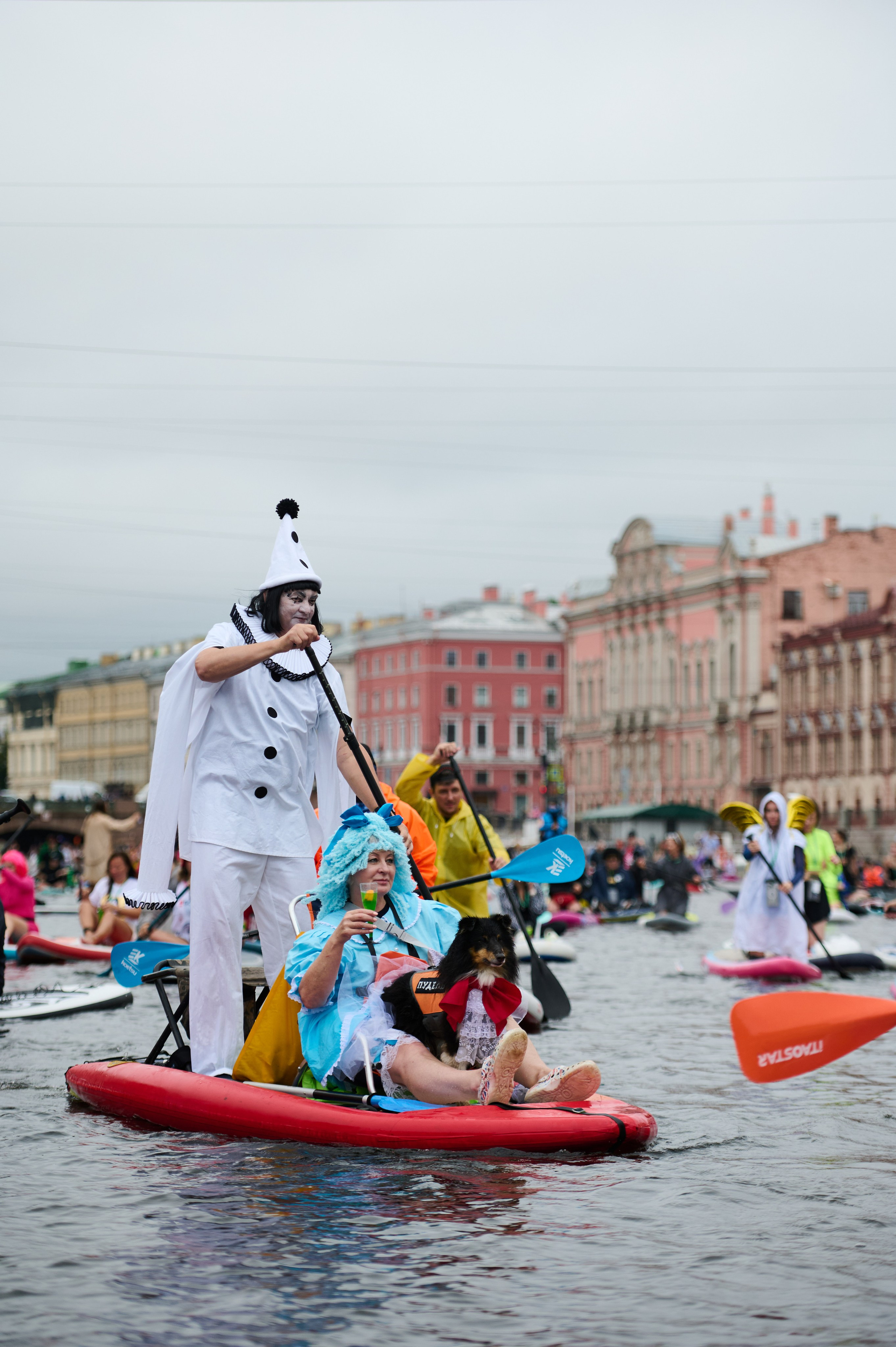 Фонтанка 2025. Фотосъемки на сапах, Москва. Сплавы на сапах