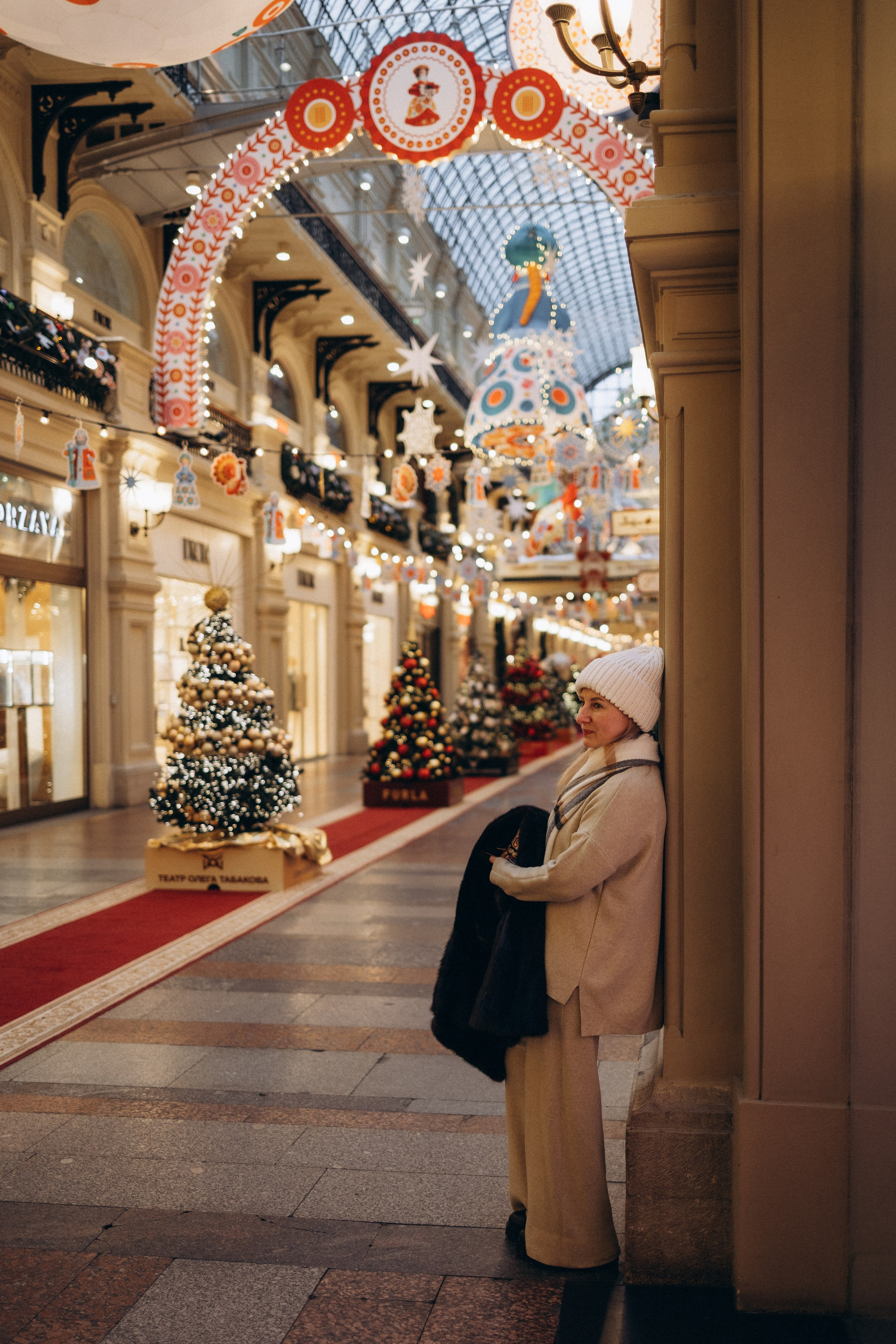 Зимняя прогулка Юлии. Фотограф lifestylе в Москве Пшеничная Анастасия