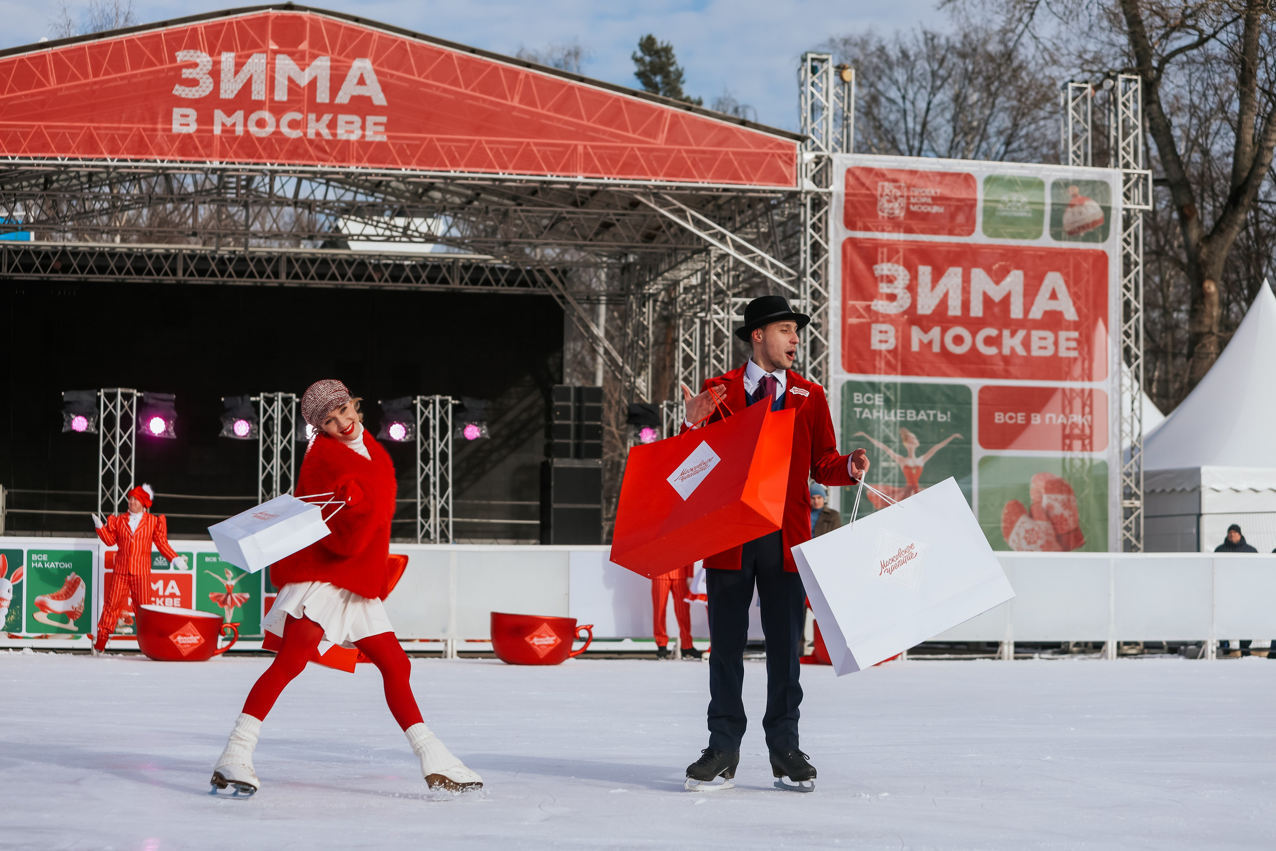 Ледовое шоу Сокольники Московское Чаепитие. Фотограф и видеограф Анна Домашенко