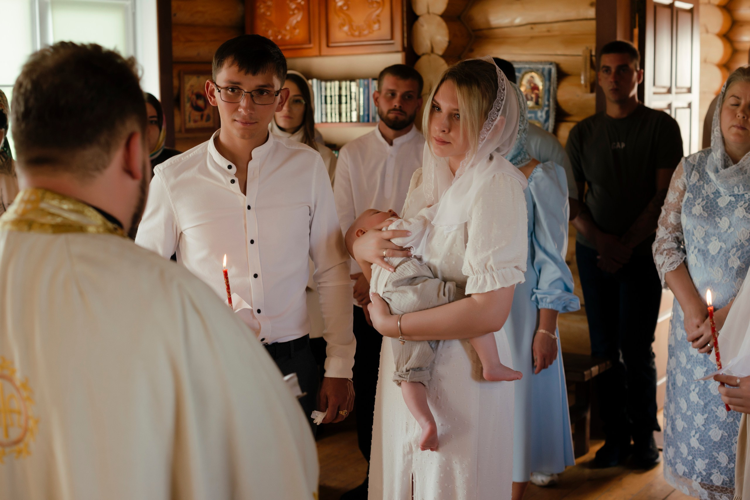 Таинство Крещения. Фотограф Дарья Семина