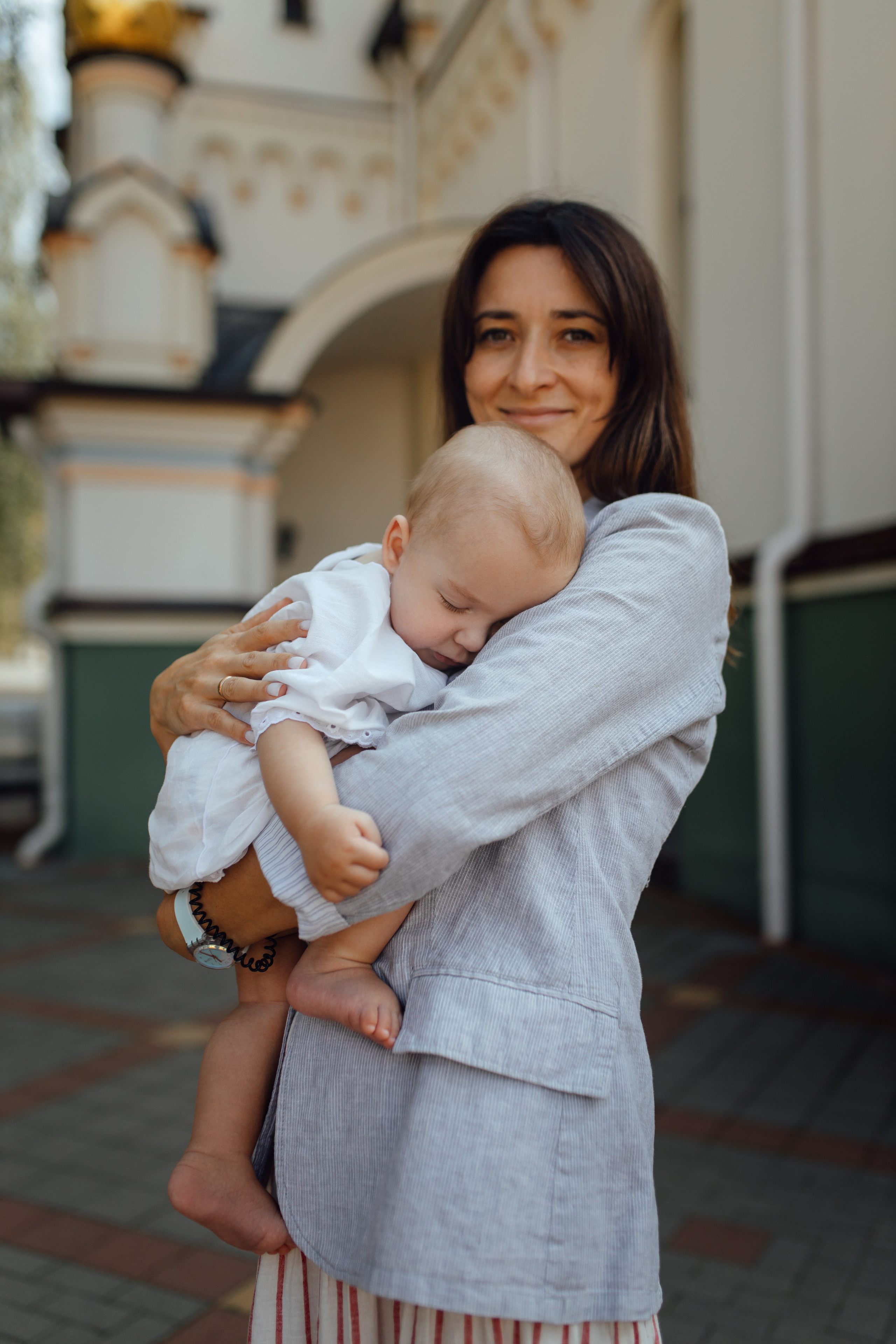 Крещение Егора (Георгия) Державный храм, св. Елисаветенского монастыря, Новинки, август 2024