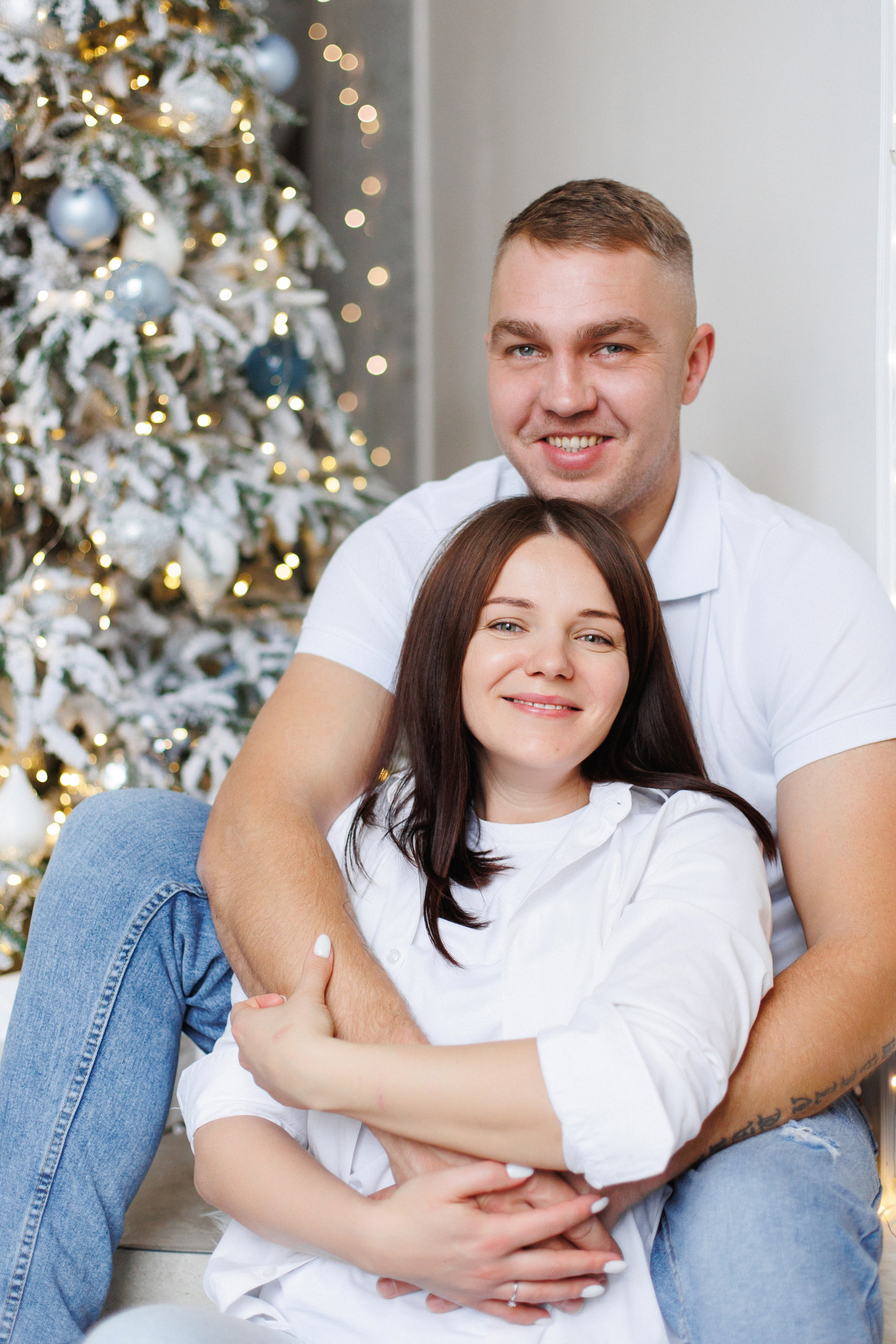 Новогодняя семейная фотосессия Щелково фотостудия Щелково фотограф Щелково