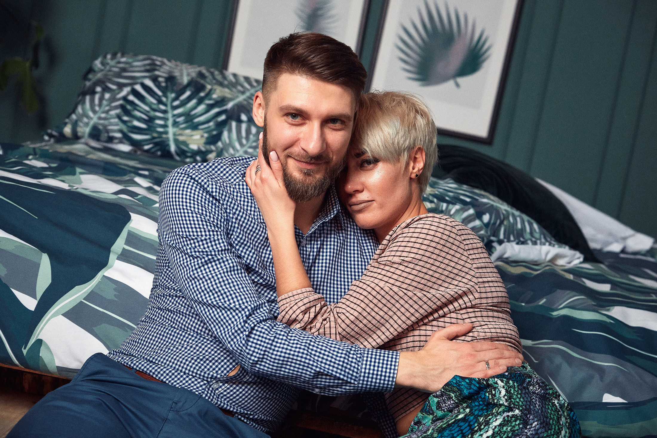 Фотосессия в студии для пары. Свадебный фотограф Антон Артюшин. Работаю в Нижнем Новгороде и Москве