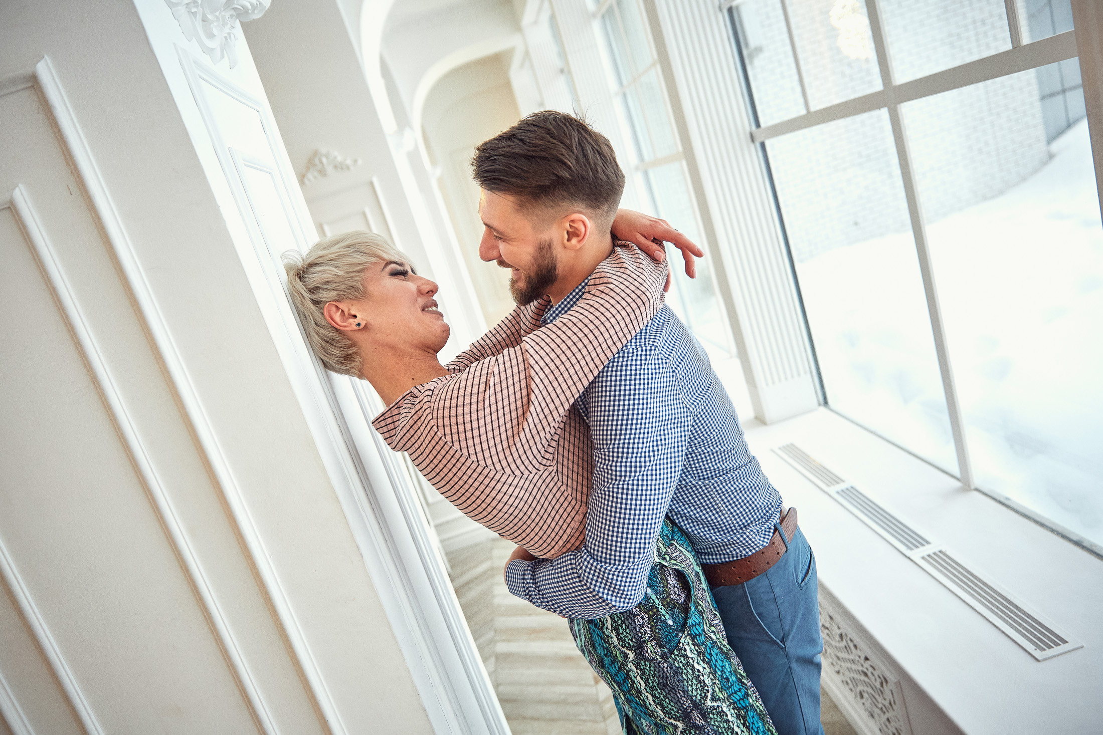 Фотосессия в студии для пары. Свадебный фотограф Антон Артюшин. Работаю в Нижнем Новгороде и Москве