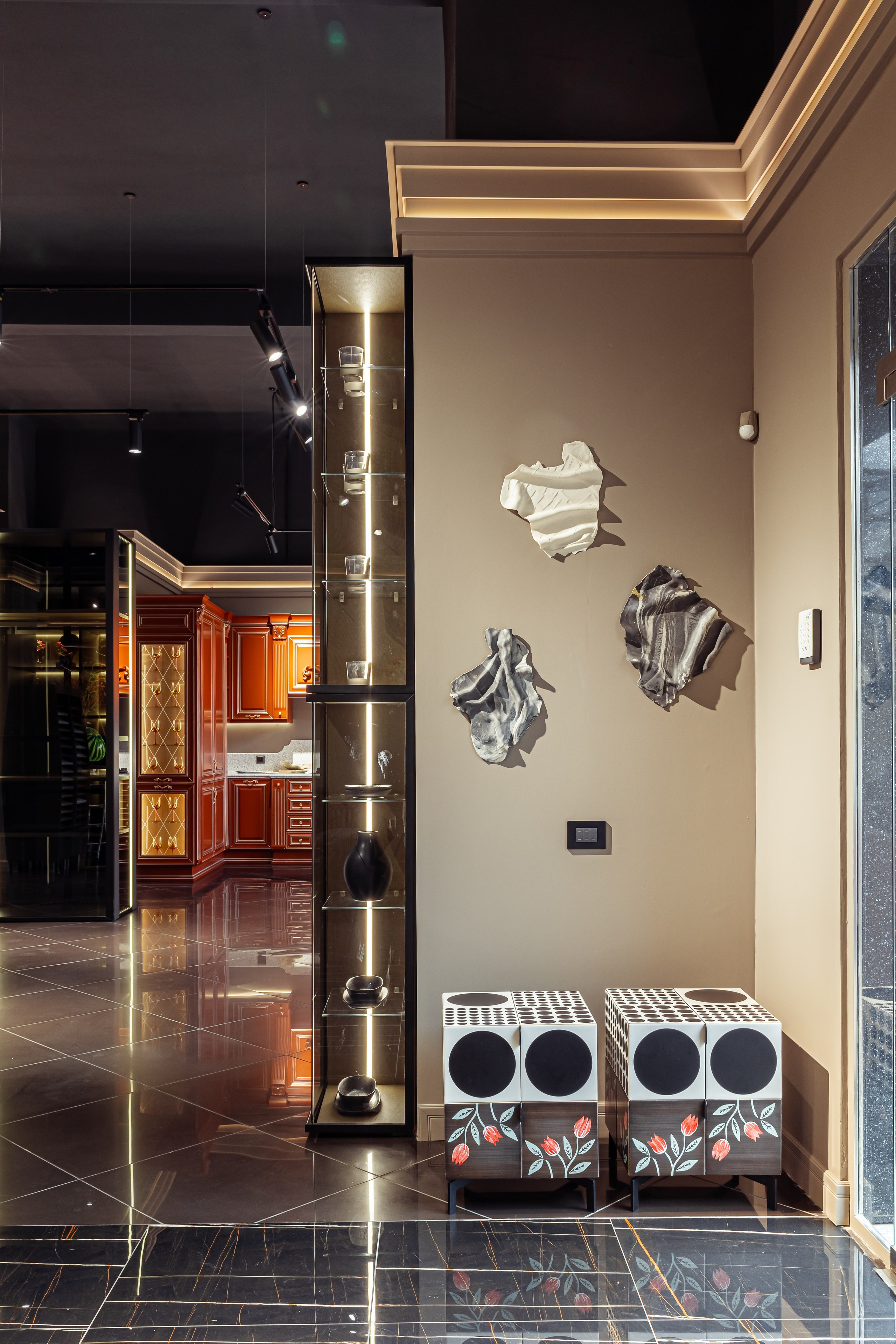 Салон «Рими», г. Москва. Дизайнер/стилист Анна Исупова. Иван Благушин. Интерьерный и архитектурный фотограф в Москве и Санкт-Петербурге