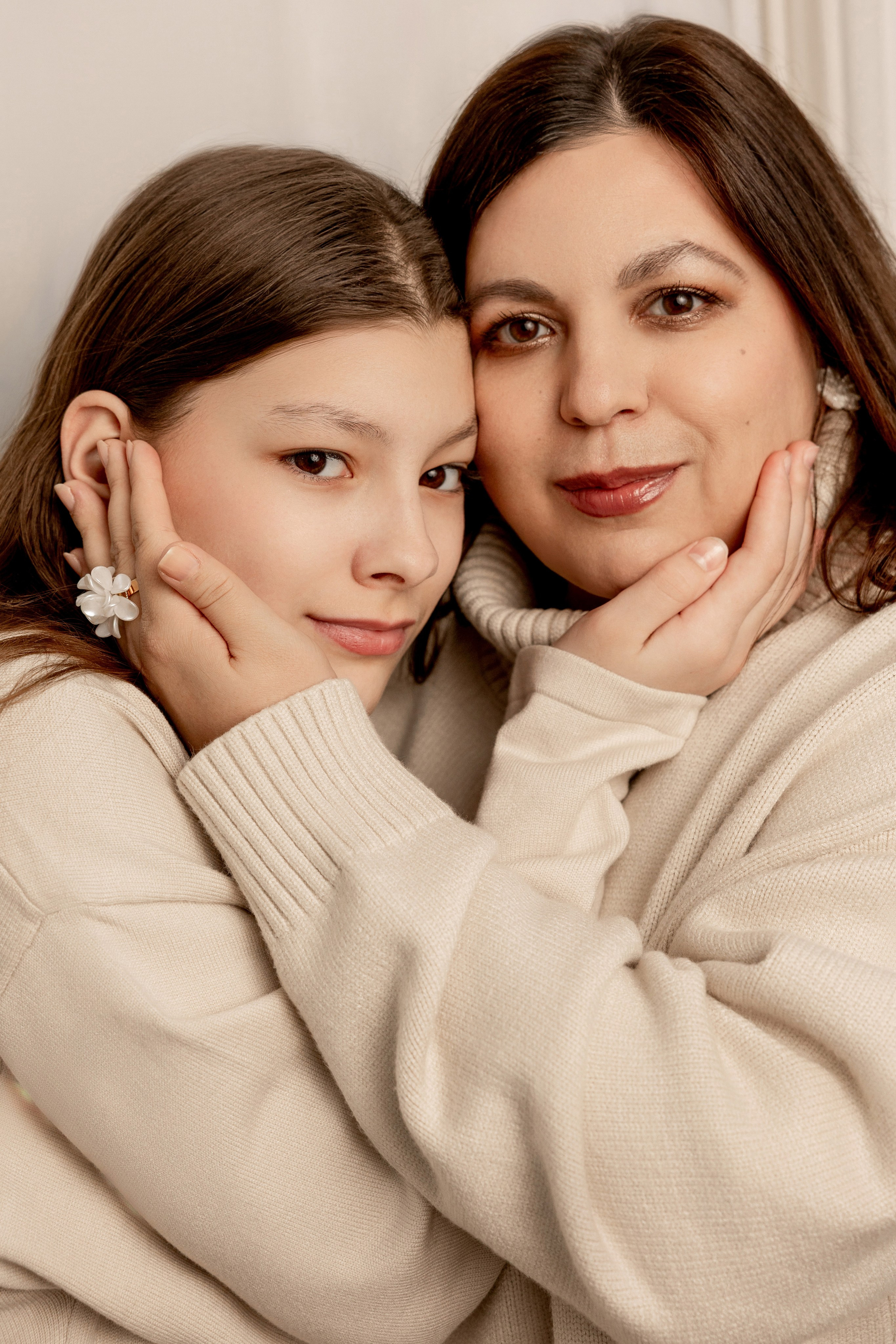 Мама и дочь. Фотограф Екатерина Голицына