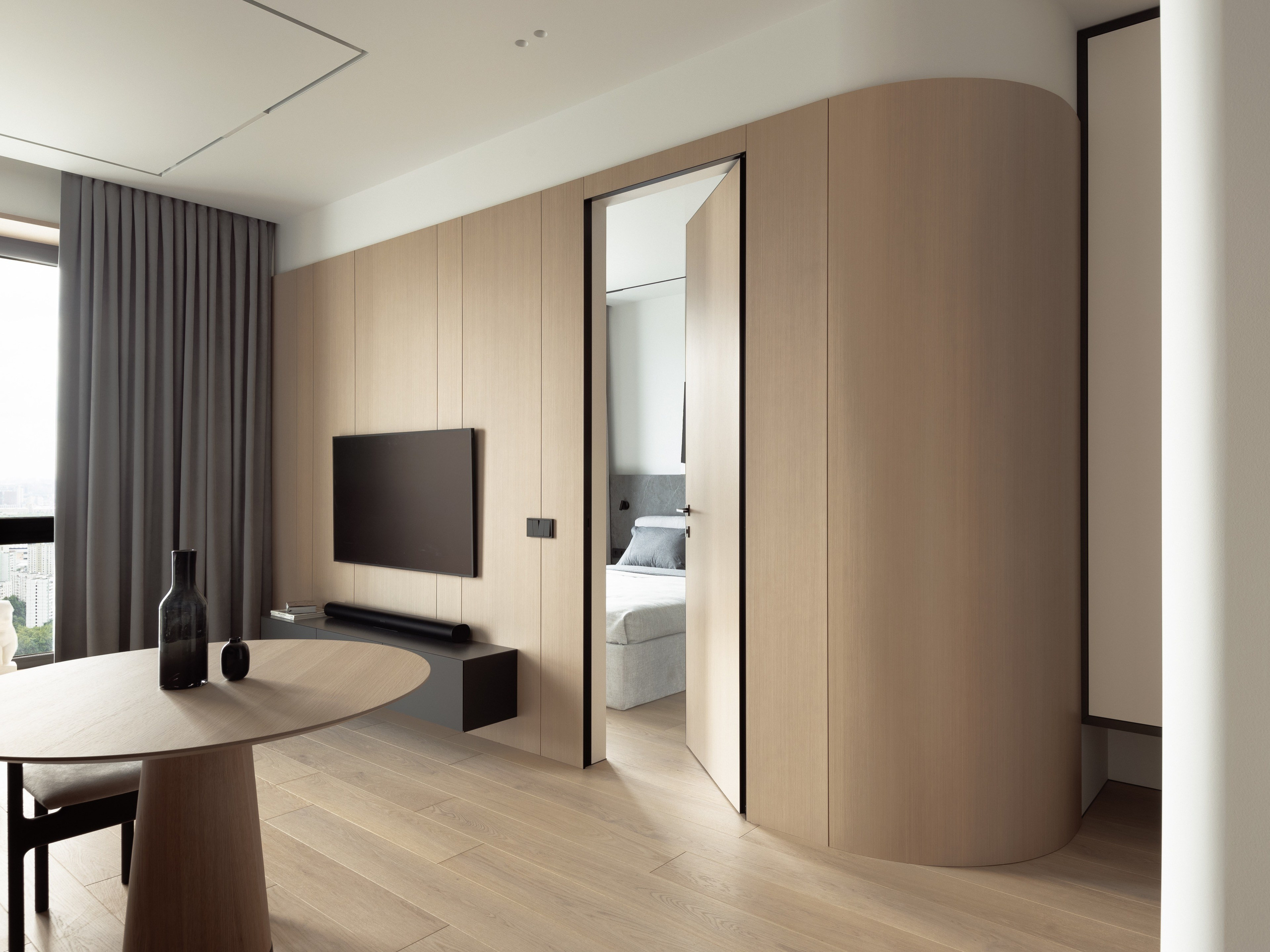 Apartment of 42 sq.m in the residential complex Wellton Towers. Commercial photographer | Anton Ermakov