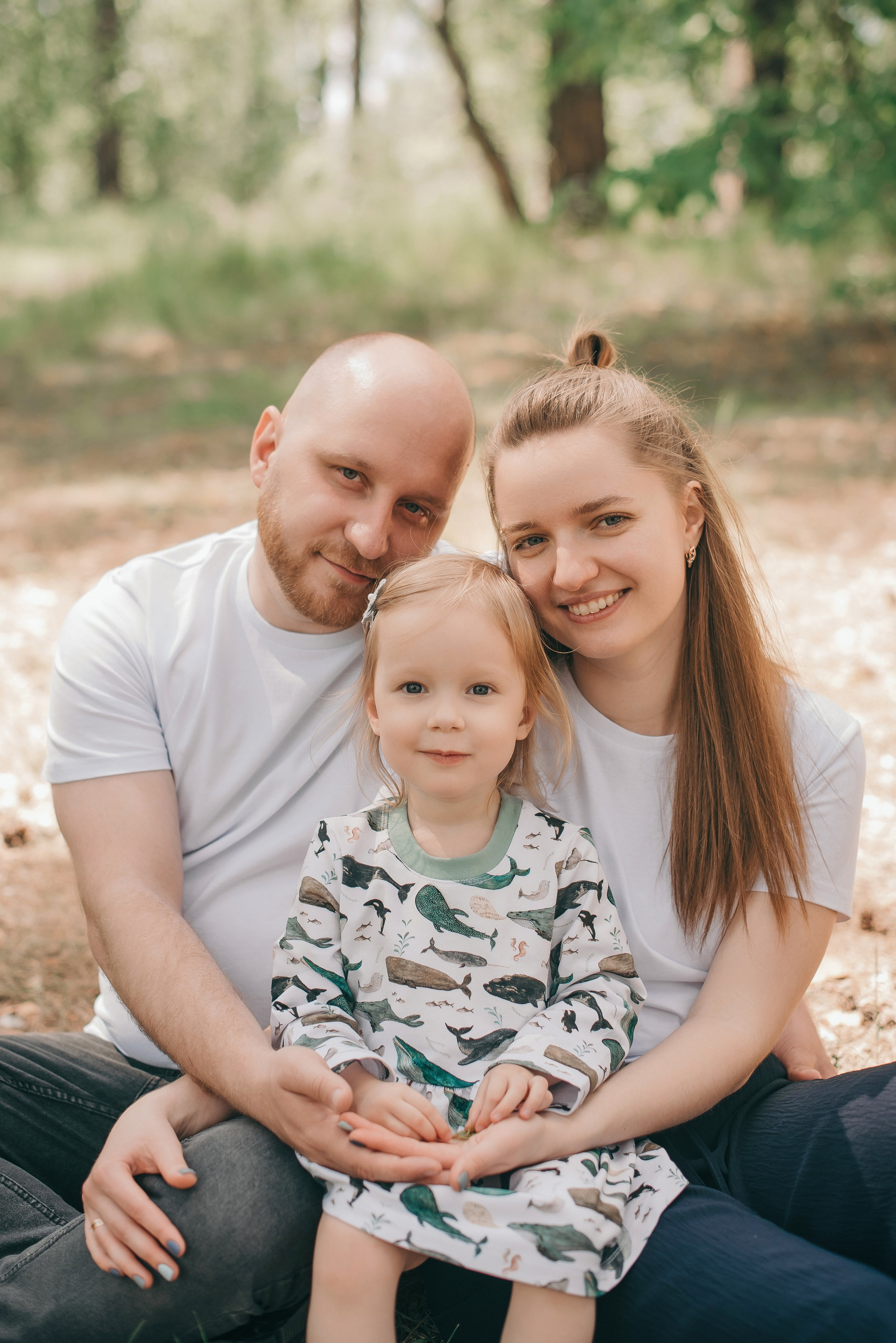 Семейная фотосессия на природе. Семейный и детский фотограф в Обнинске, Калуге, Москве
