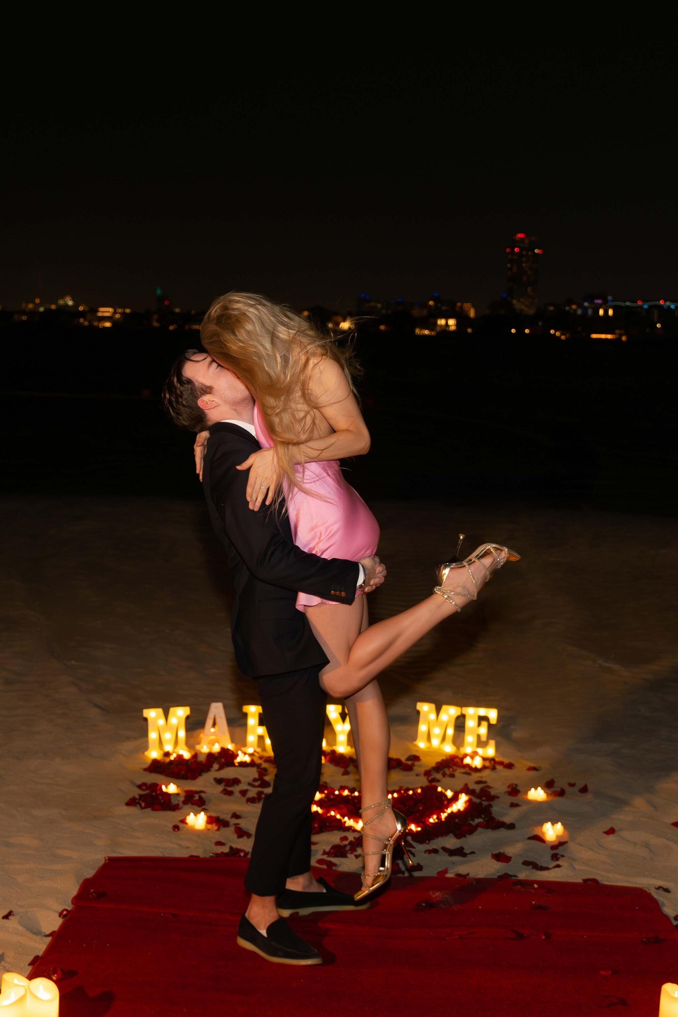 Шикарное предложение руки и сердца. Фотограф и видеограф в Москве и Абу Даби Мария Кулагина