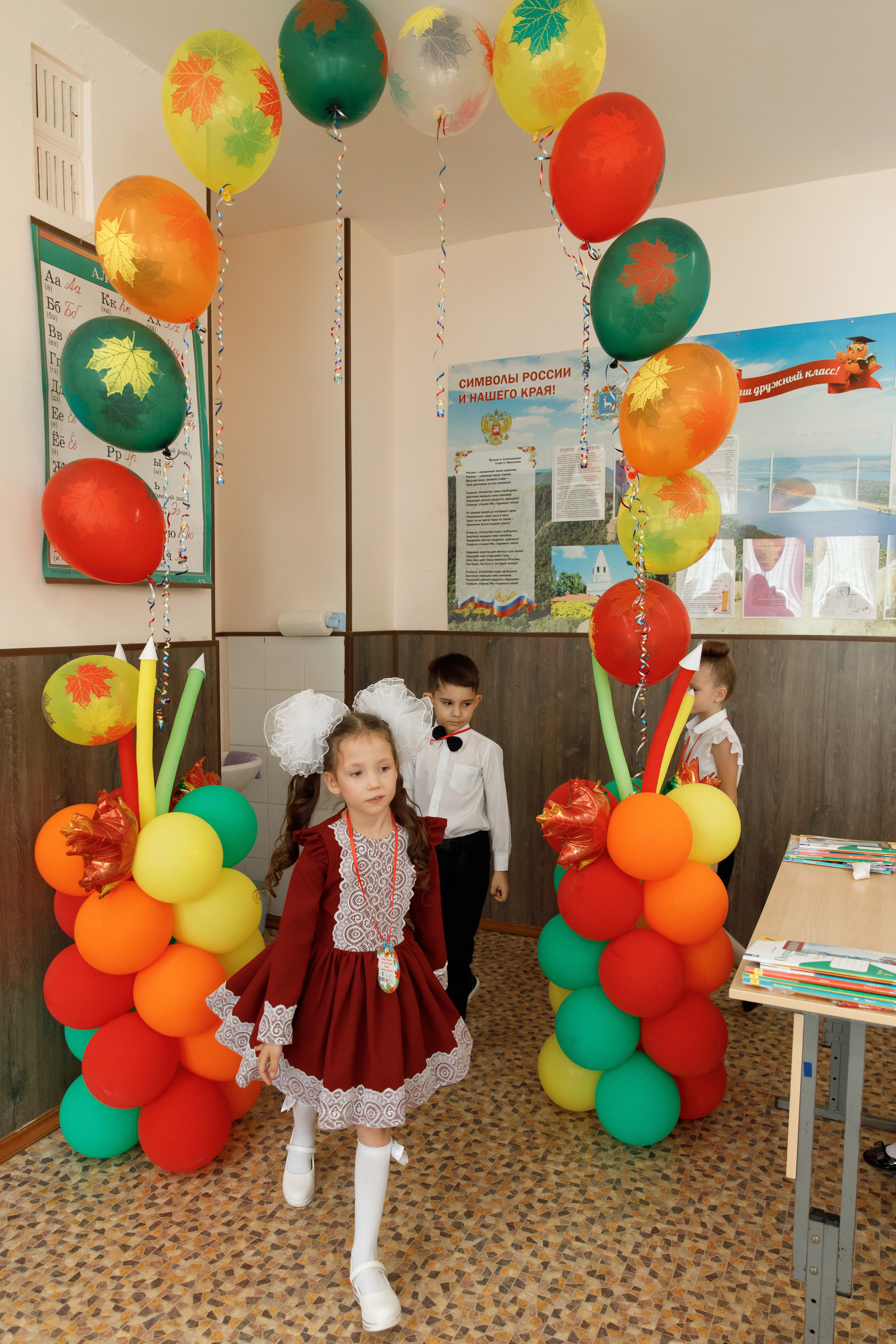 Школа № 33 1 «А» класс. Свадебный, семейный и школьный фотограф в Сызрани Максим Баталов