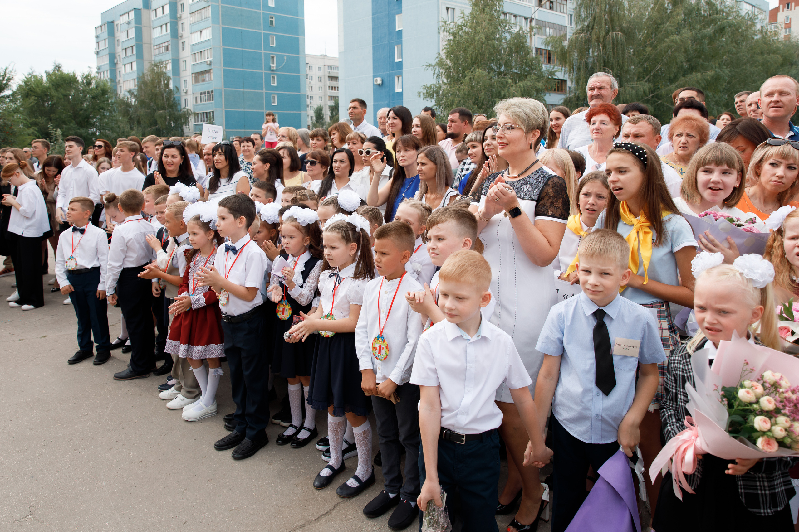 Школа № 33 1 «А» класс. Свадебный, семейный и школьный фотограф в Сызрани Максим Баталов