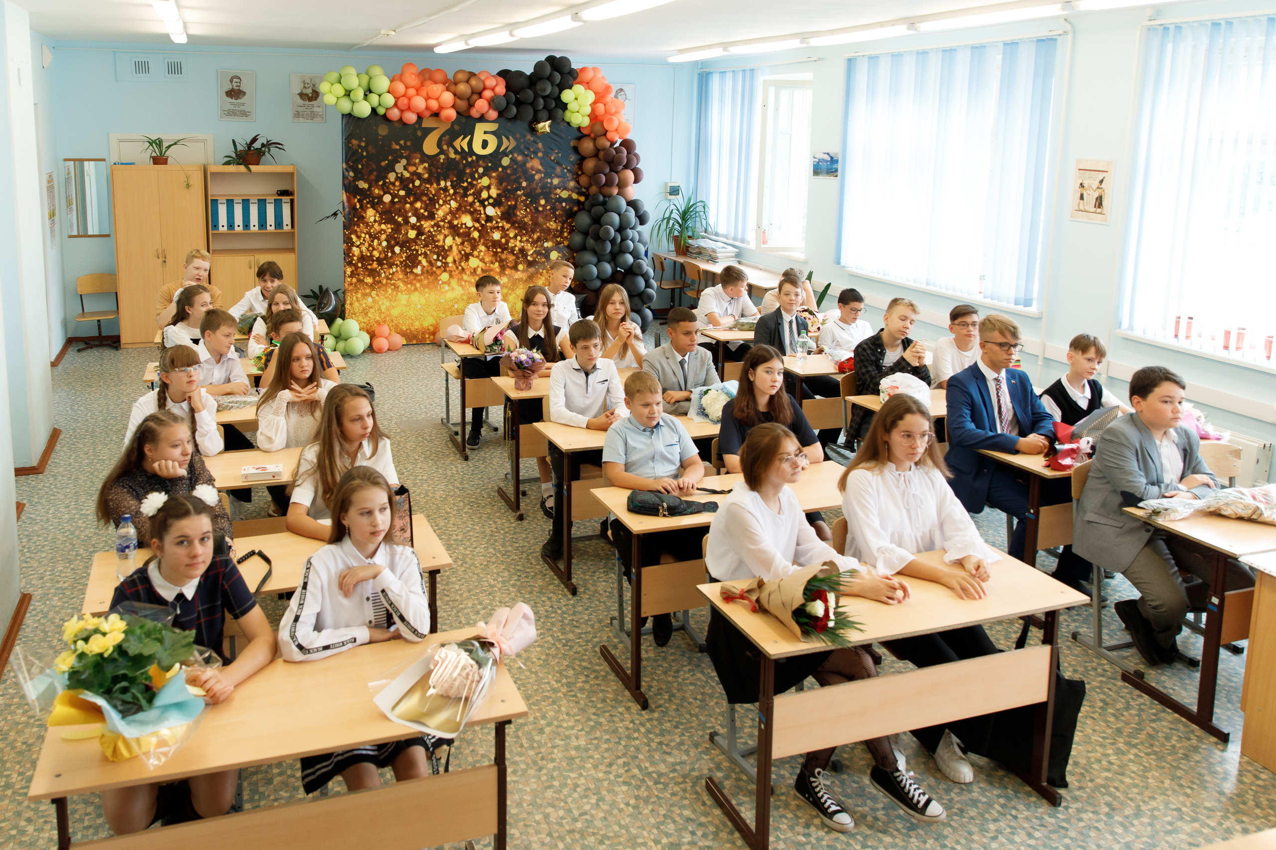 Школа № 33 7 «Б» класс. Свадебный, семейный и школьный фотограф в Сызрани Максим Баталов