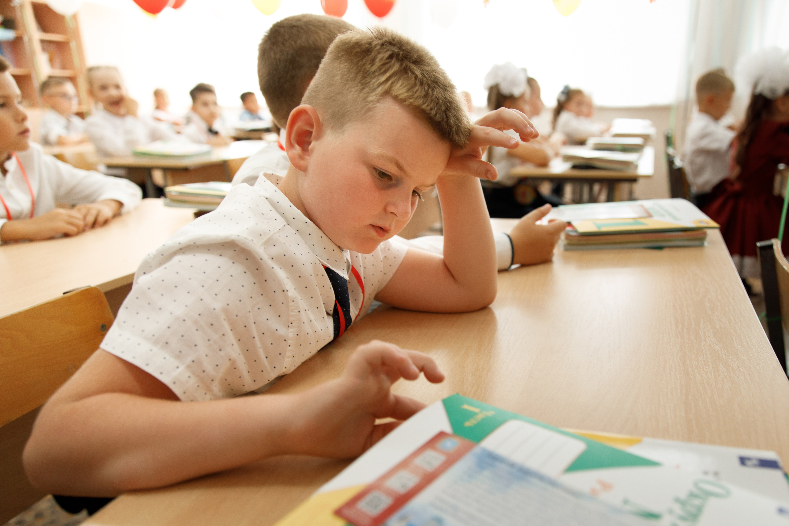 Школа № 33 1 «А» класс. Свадебный, семейный и школьный фотограф в Сызрани Максим Баталов