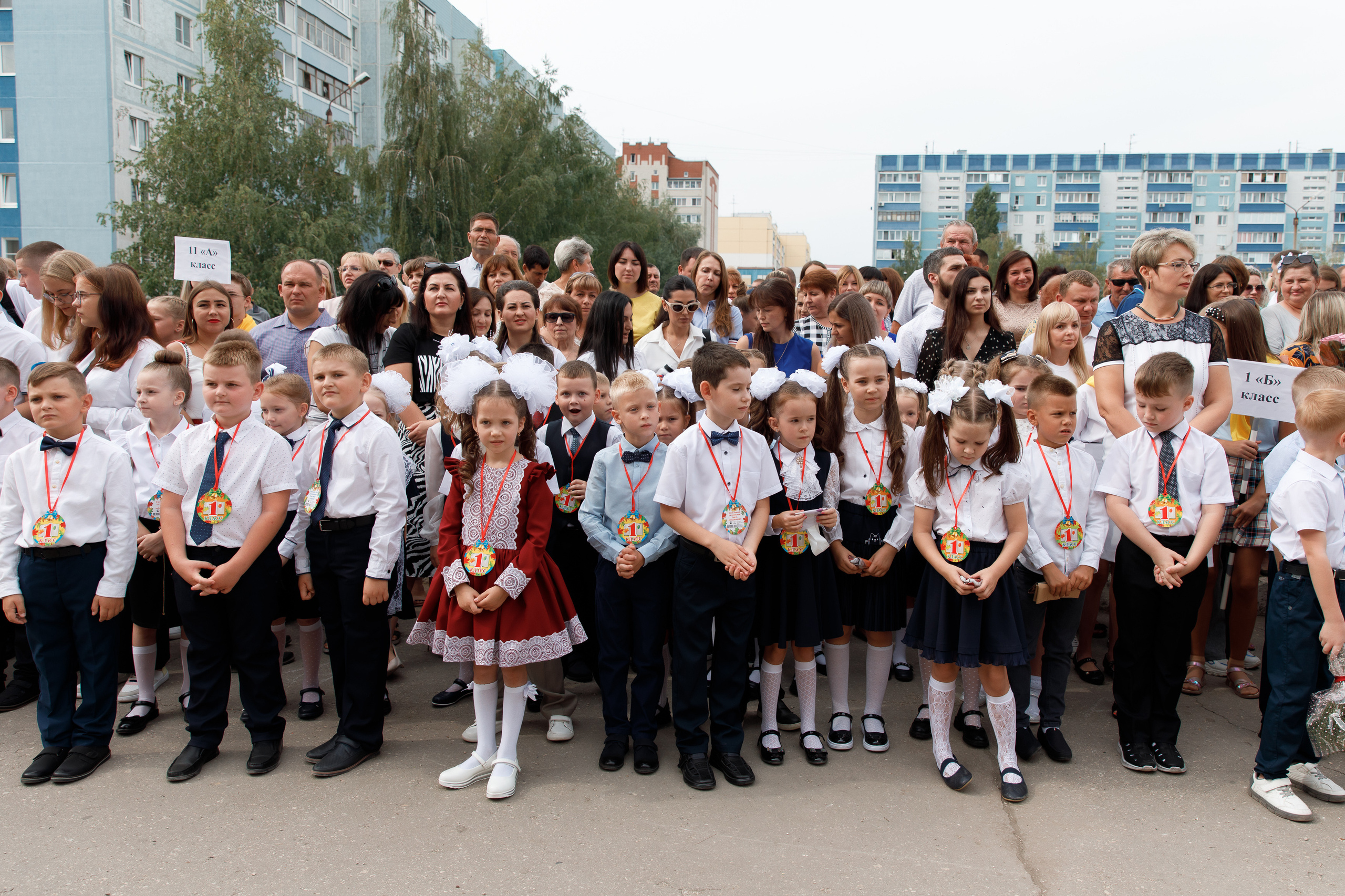 Школа № 33 1 «А» класс. Свадебный, семейный и школьный фотограф в Сызрани Максим Баталов