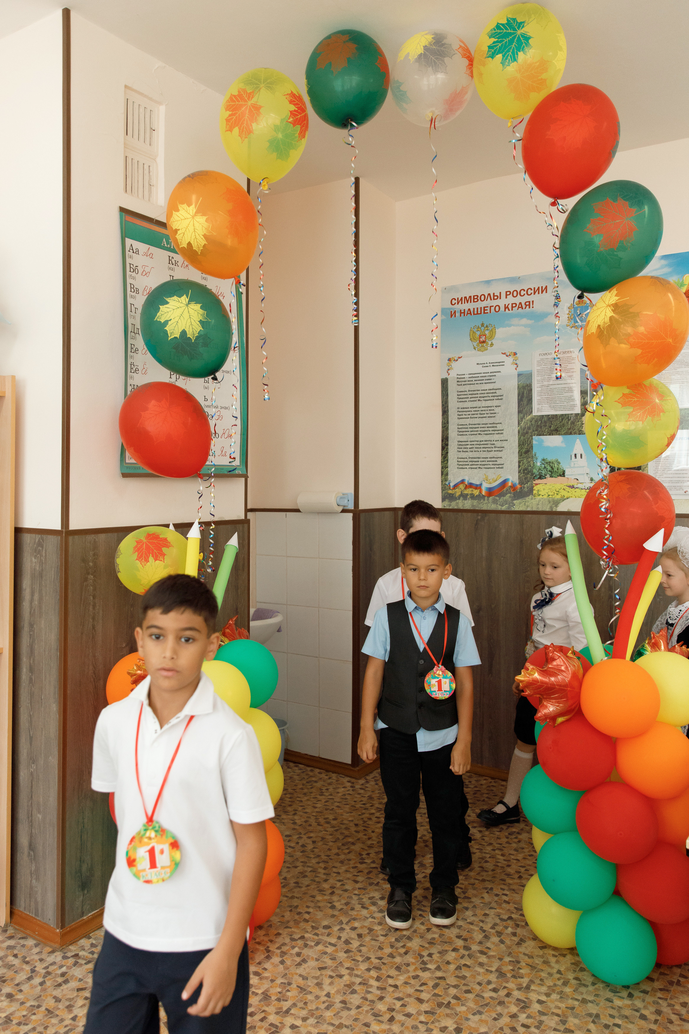 Школа № 33 1 «А» класс. Свадебный, семейный и школьный фотограф в Сызрани Максим Баталов