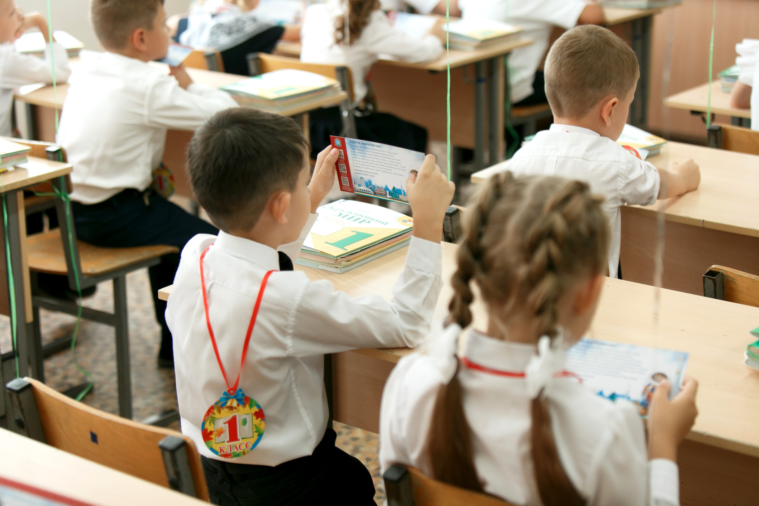 Школа № 33 1 «А» класс. Свадебный, семейный и школьный фотограф в Сызрани Максим Баталов