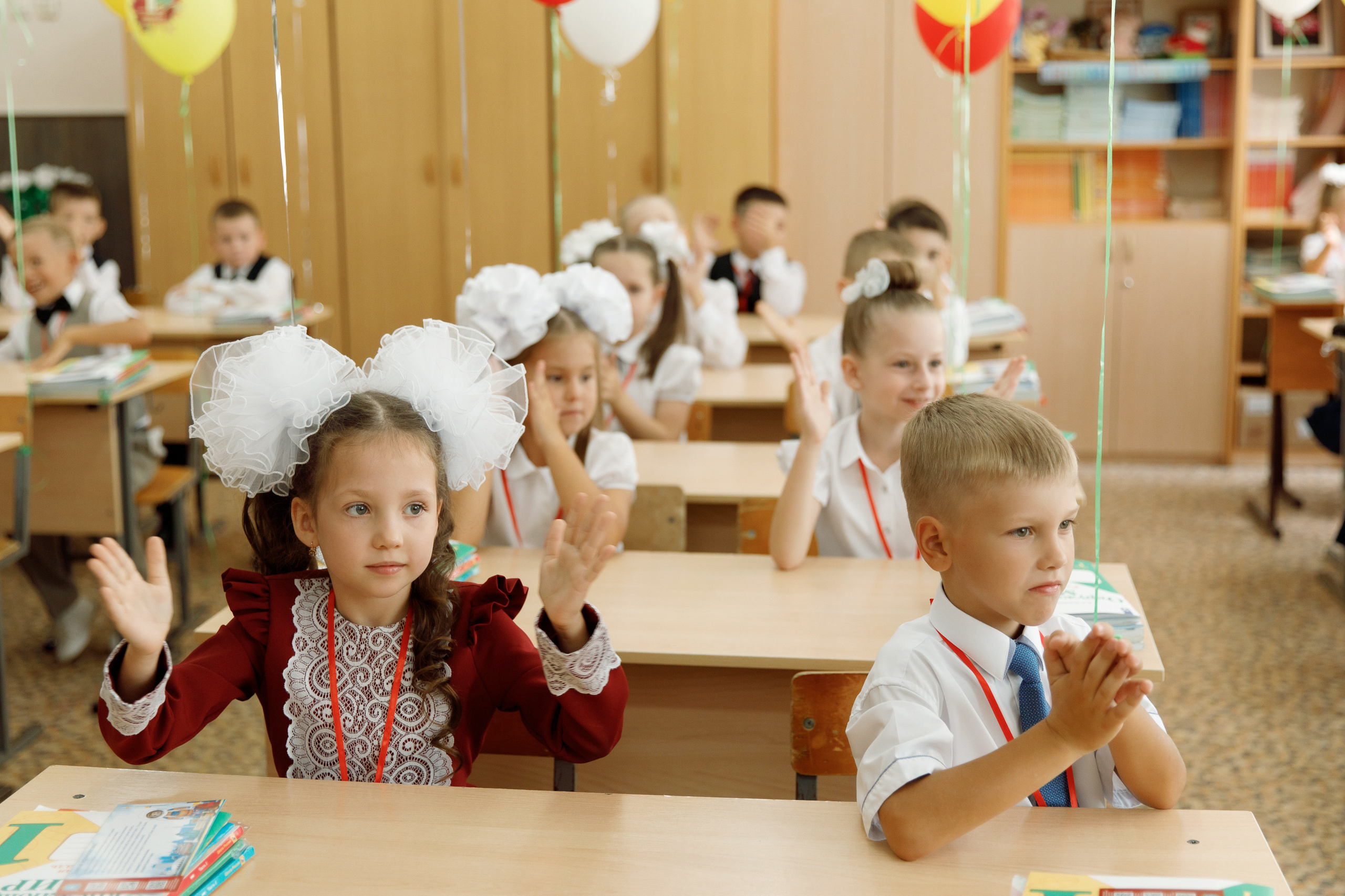 Школа № 33 1 «А» класс. Свадебный, семейный и школьный фотограф в Сызрани Максим Баталов