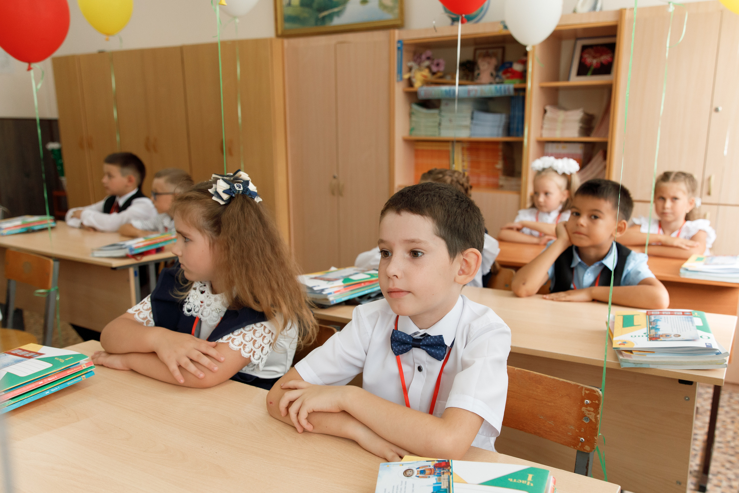 Школа № 33 1 «А» класс. Свадебный, семейный и школьный фотограф в Сызрани Максим Баталов
