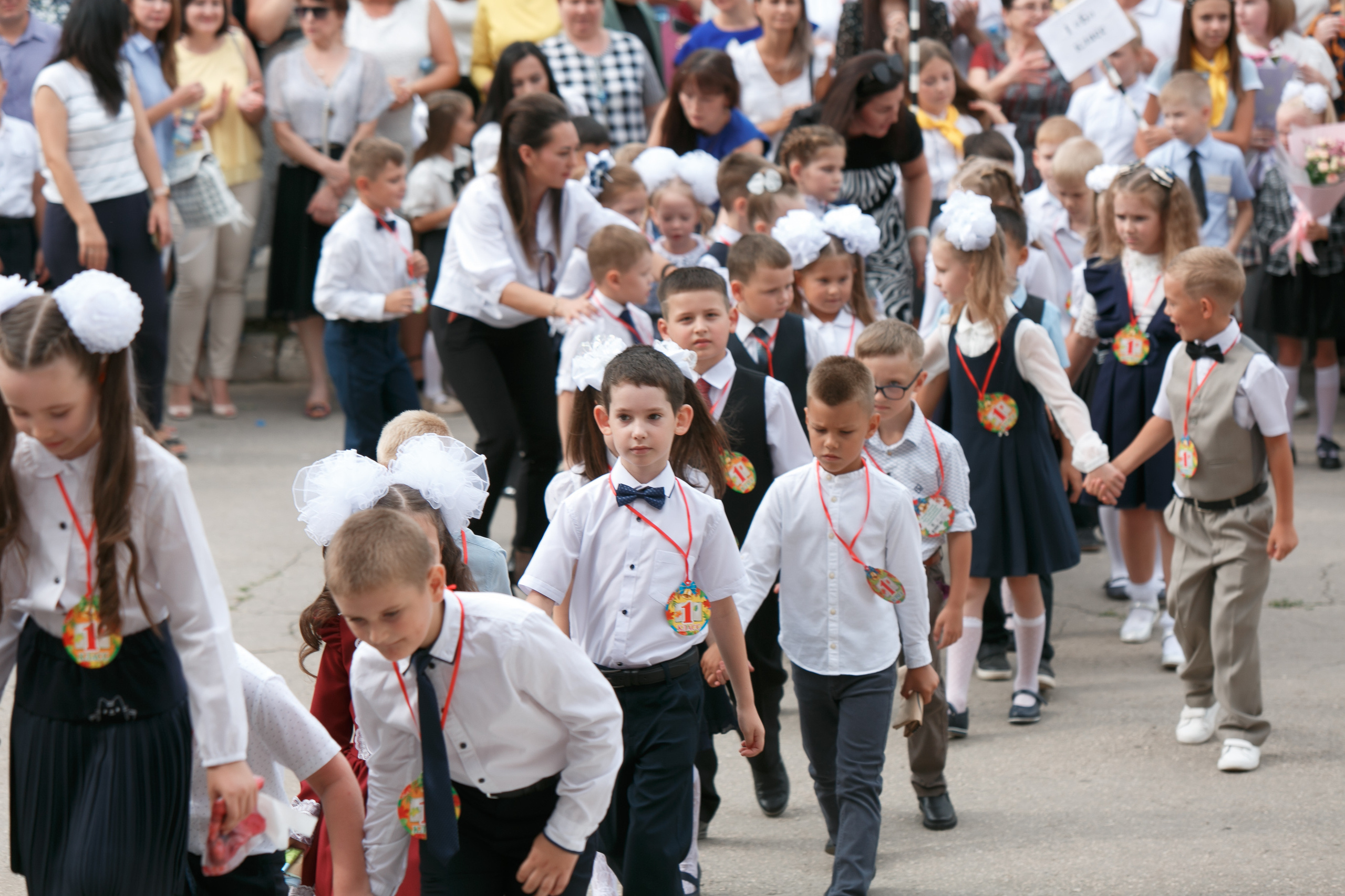 Школа № 33 1 «А» класс. Свадебный, семейный и школьный фотограф в Сызрани Максим Баталов