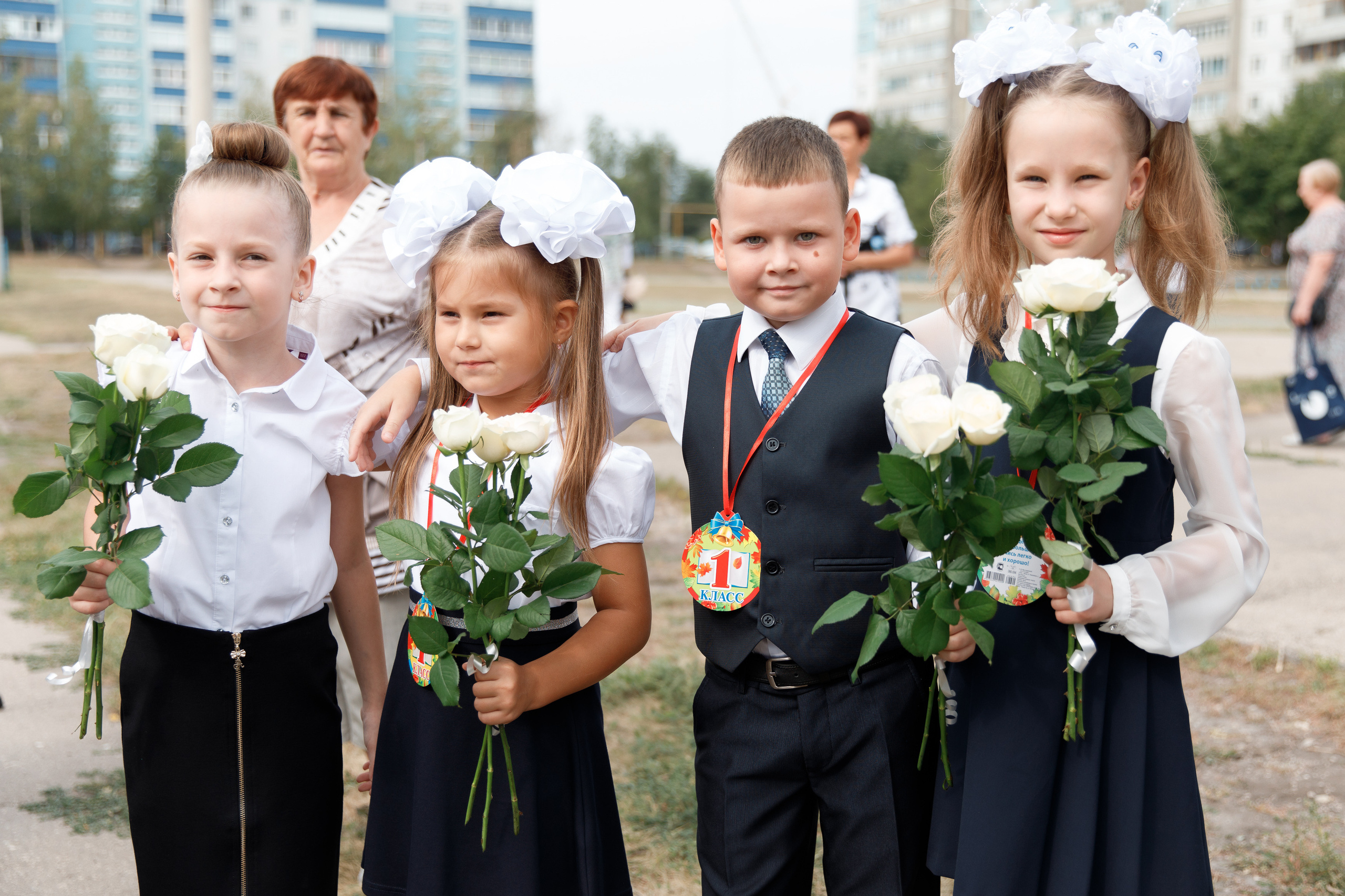 Школа № 33 1 «А» класс. Свадебный, семейный и школьный фотограф в Сызрани Максим Баталов