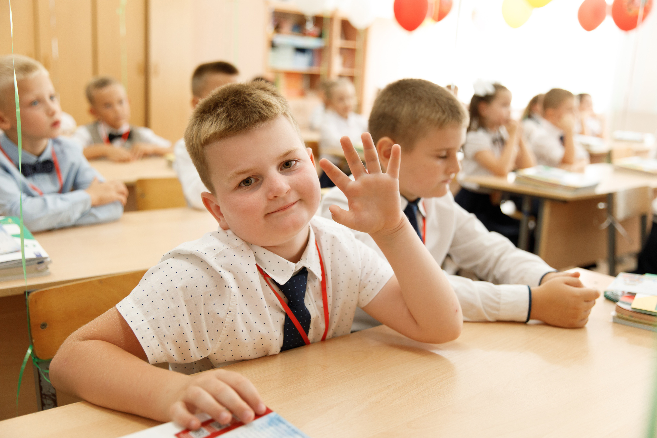 Школа № 33 1 «А» класс. Свадебный, семейный и школьный фотограф в Сызрани Максим Баталов