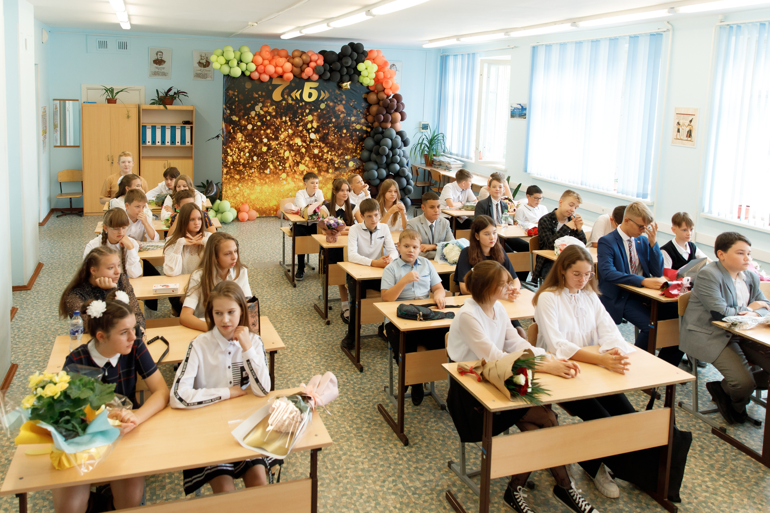 Школа № 33 7 «Б» класс. Свадебный, семейный и школьный фотограф в Сызрани Максим Баталов