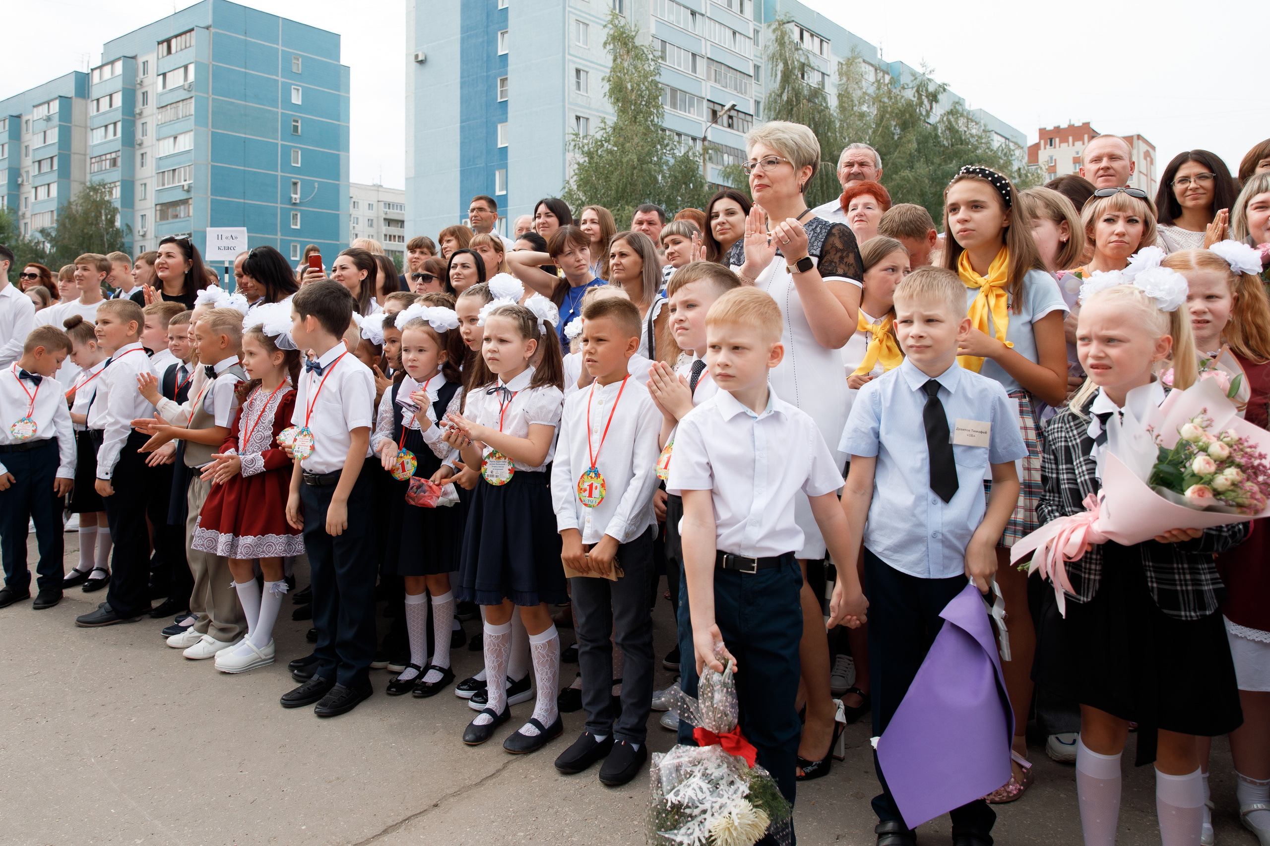 Школа № 33 1 «А» класс. Свадебный, семейный и школьный фотограф в Сызрани Максим Баталов