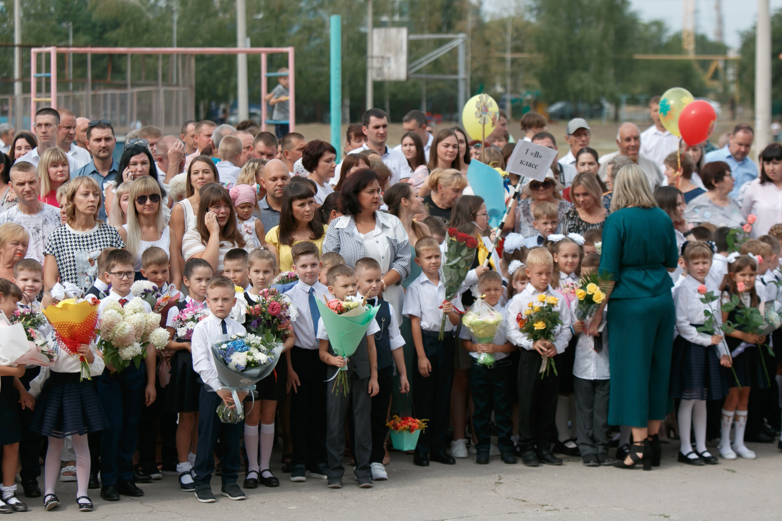 Школа № 33 1 «А» класс. Свадебный, семейный и школьный фотограф в Сызрани Максим Баталов