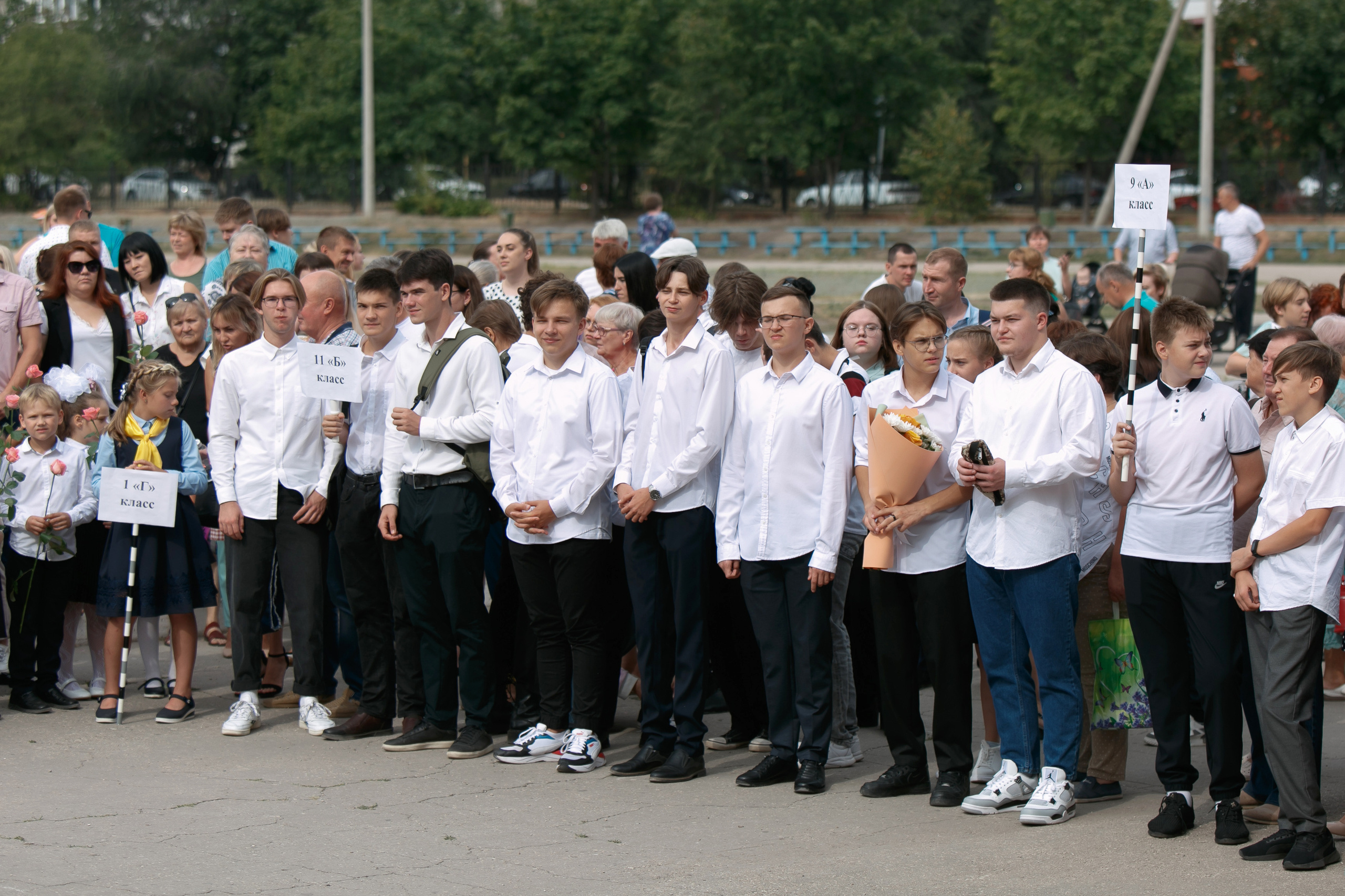 Школа № 33 1 «А» класс. Свадебный, семейный и школьный фотограф в Сызрани Максим Баталов