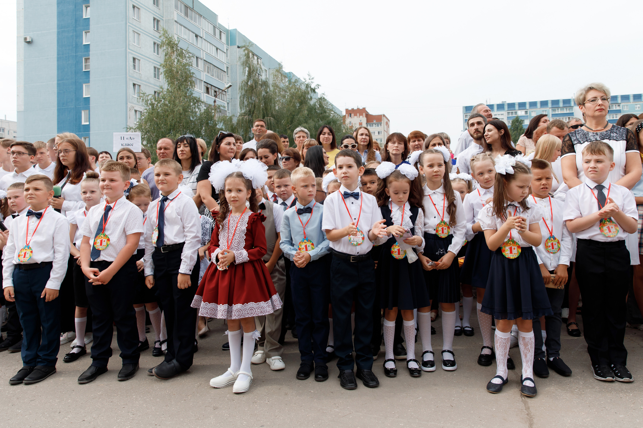 Школа № 33 1 «А» класс. Свадебный, семейный и школьный фотограф в Сызрани Максим Баталов