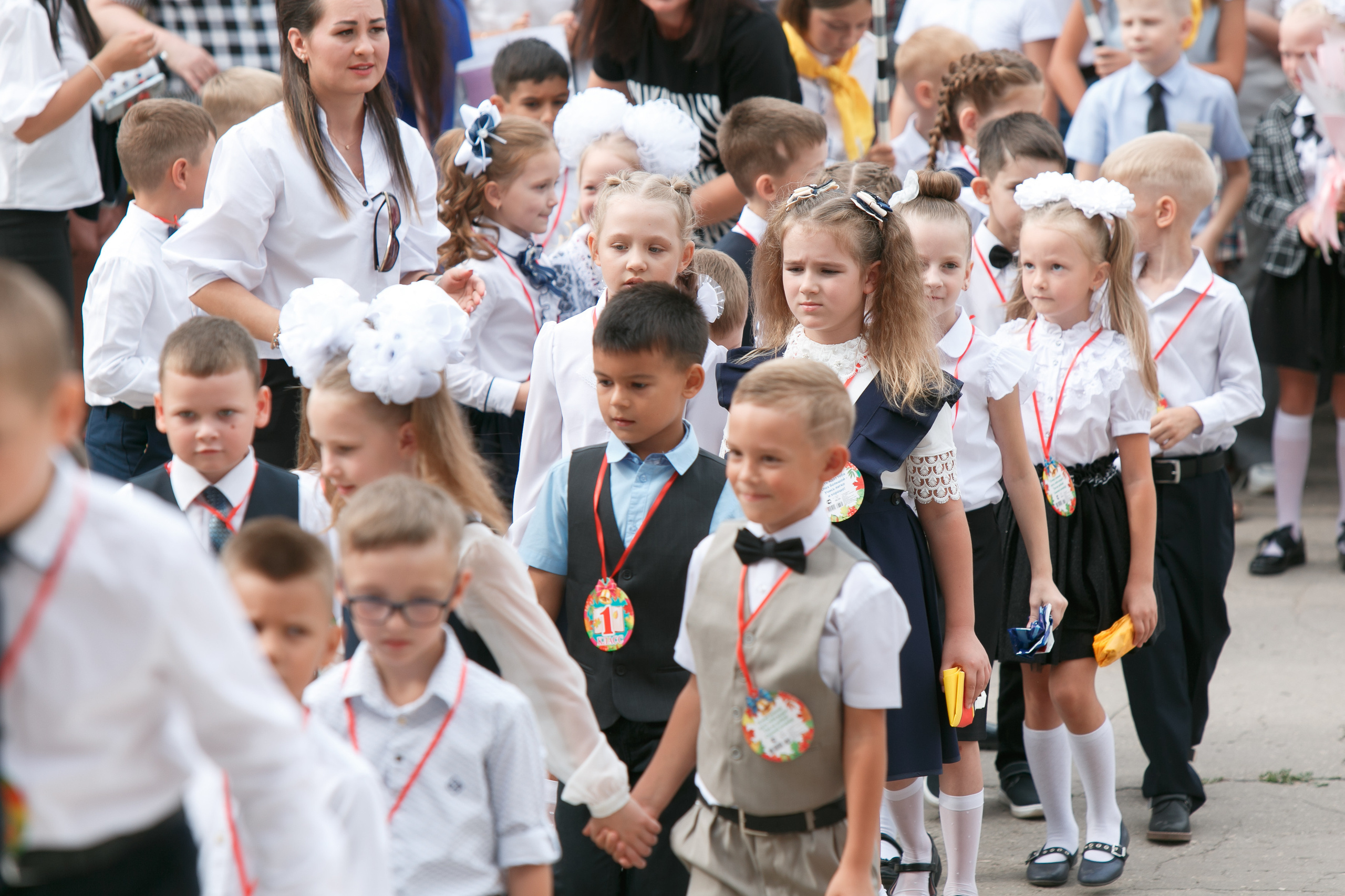 Школа № 33 1 «А» класс. Свадебный, семейный и школьный фотограф в Сызрани Максим Баталов