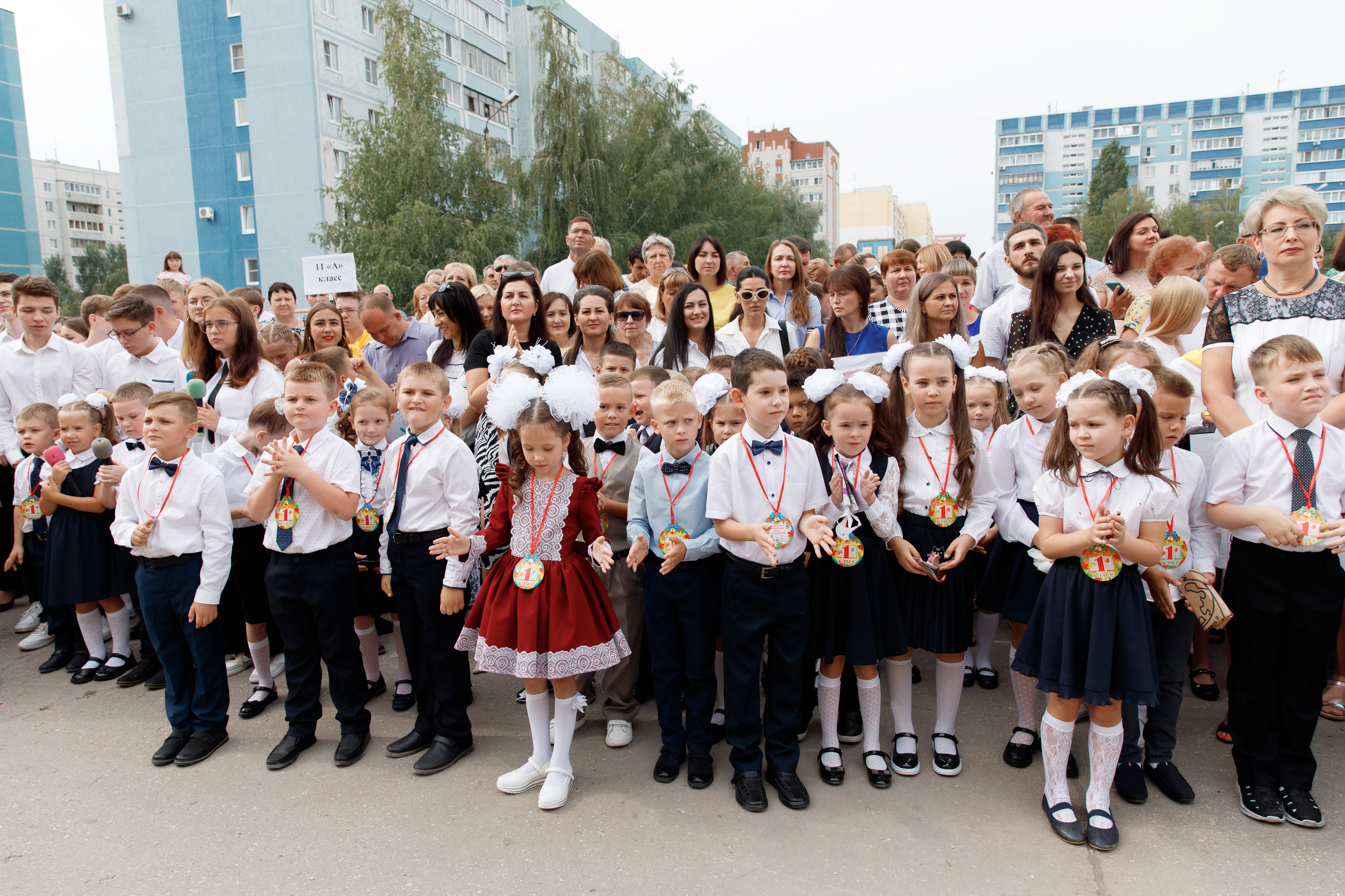 Школа № 33 1 «А» класс. Свадебный, семейный и школьный фотограф в Сызрани Максим Баталов