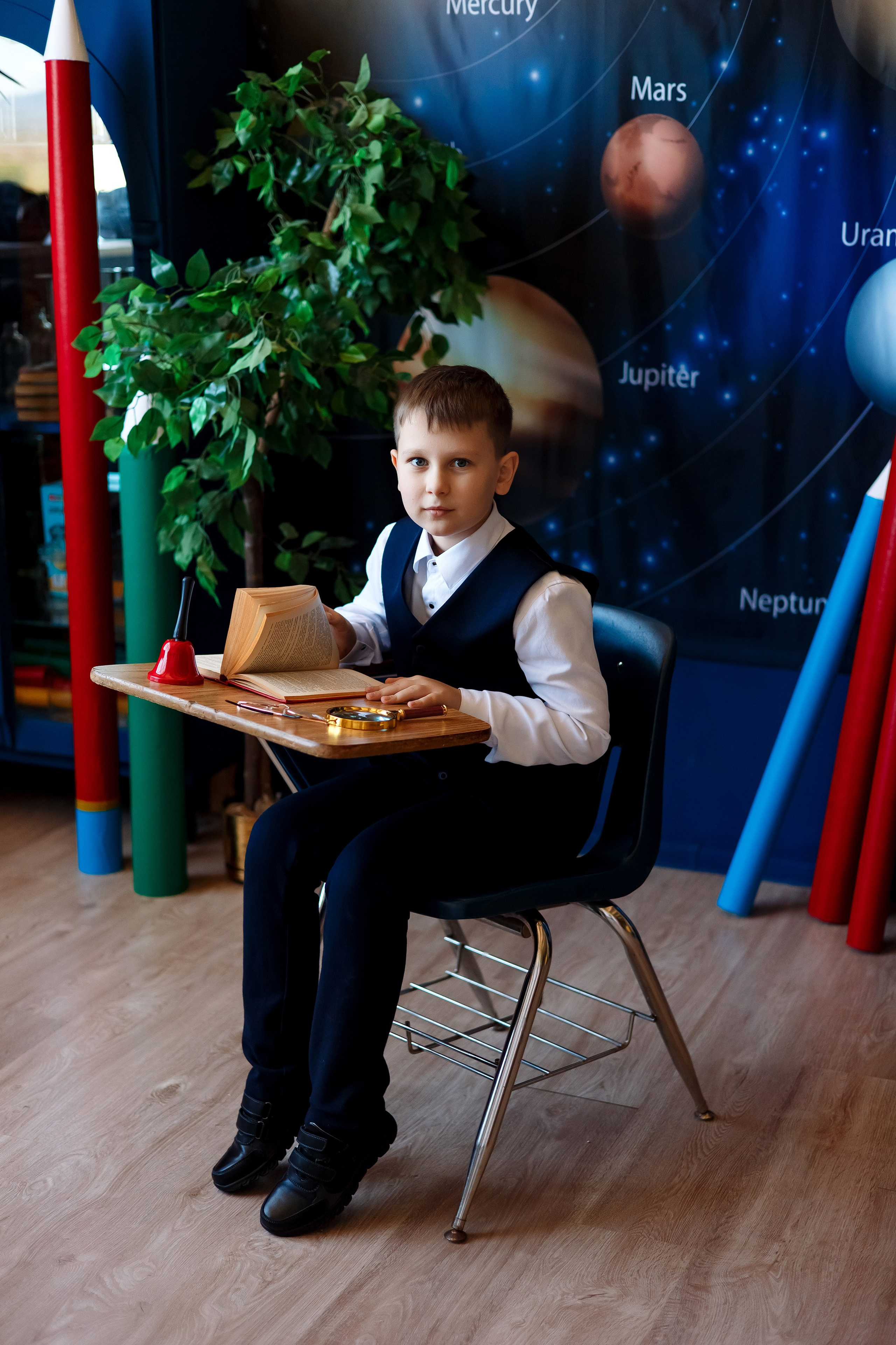 4 класс фотосессия в фотостудии. Фотограф Любовь Корниенко, Примоский край