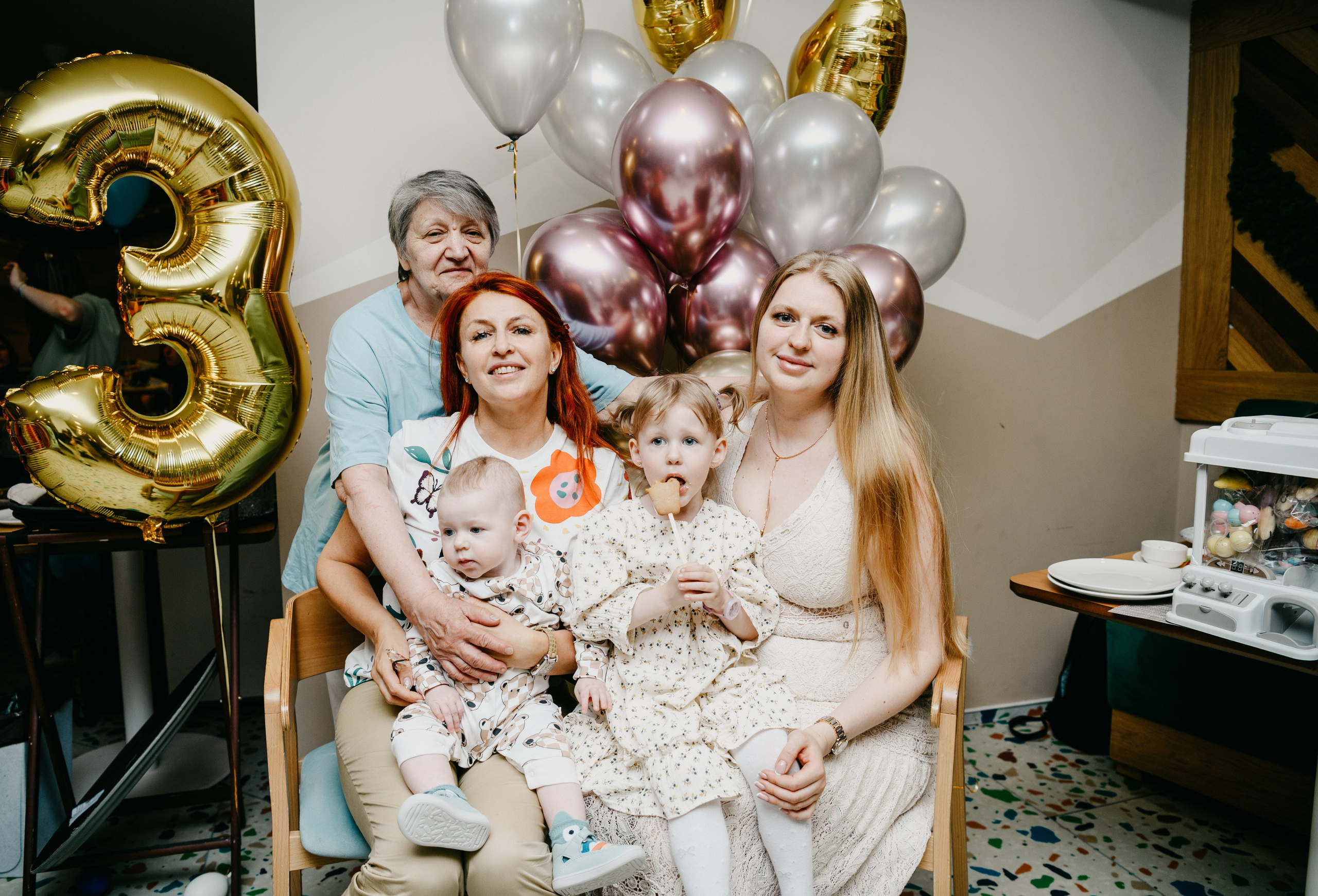 ДР Лизика. 3 года. Фотограф на выписку из роддома в Москве и МО