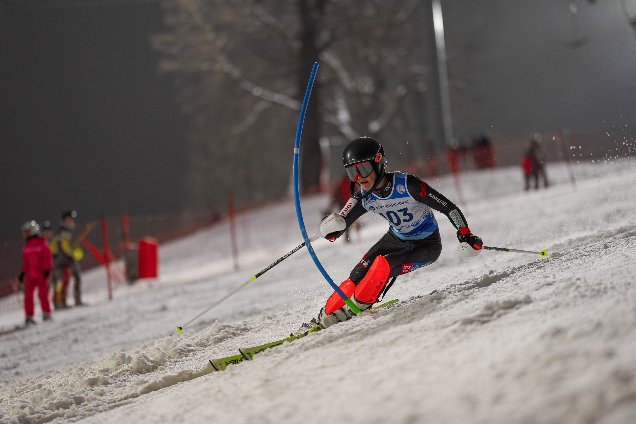Соревнования Дмитровского городского округа по горнолыжному спорту «Открытие зимнего сезона» 2024-2025. Фотограф Студитский Евгений