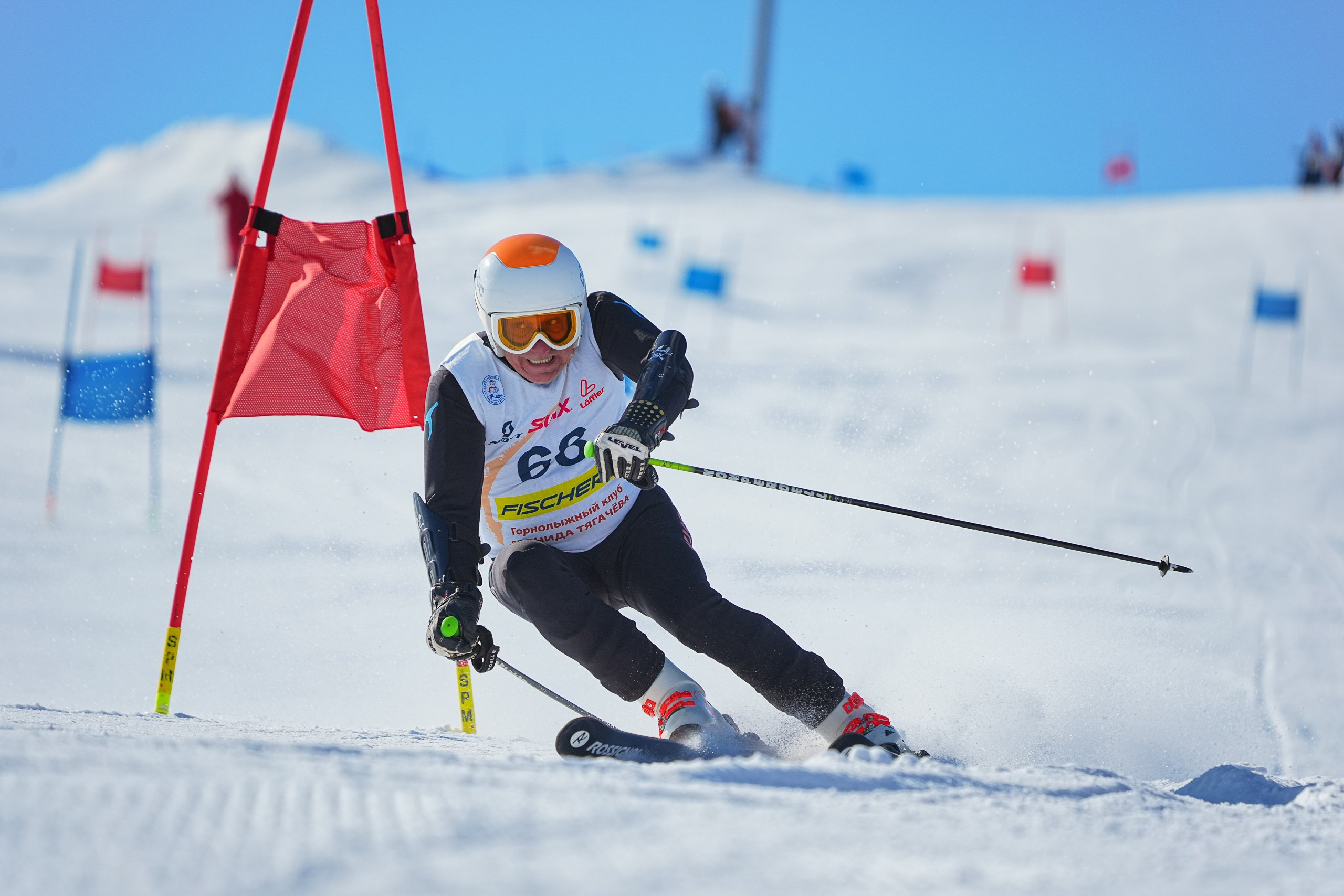 Соревнования «Приз горнолыжного клуба Леонида Тягачева», GS, 2024. Фотограф Студитский Евгений