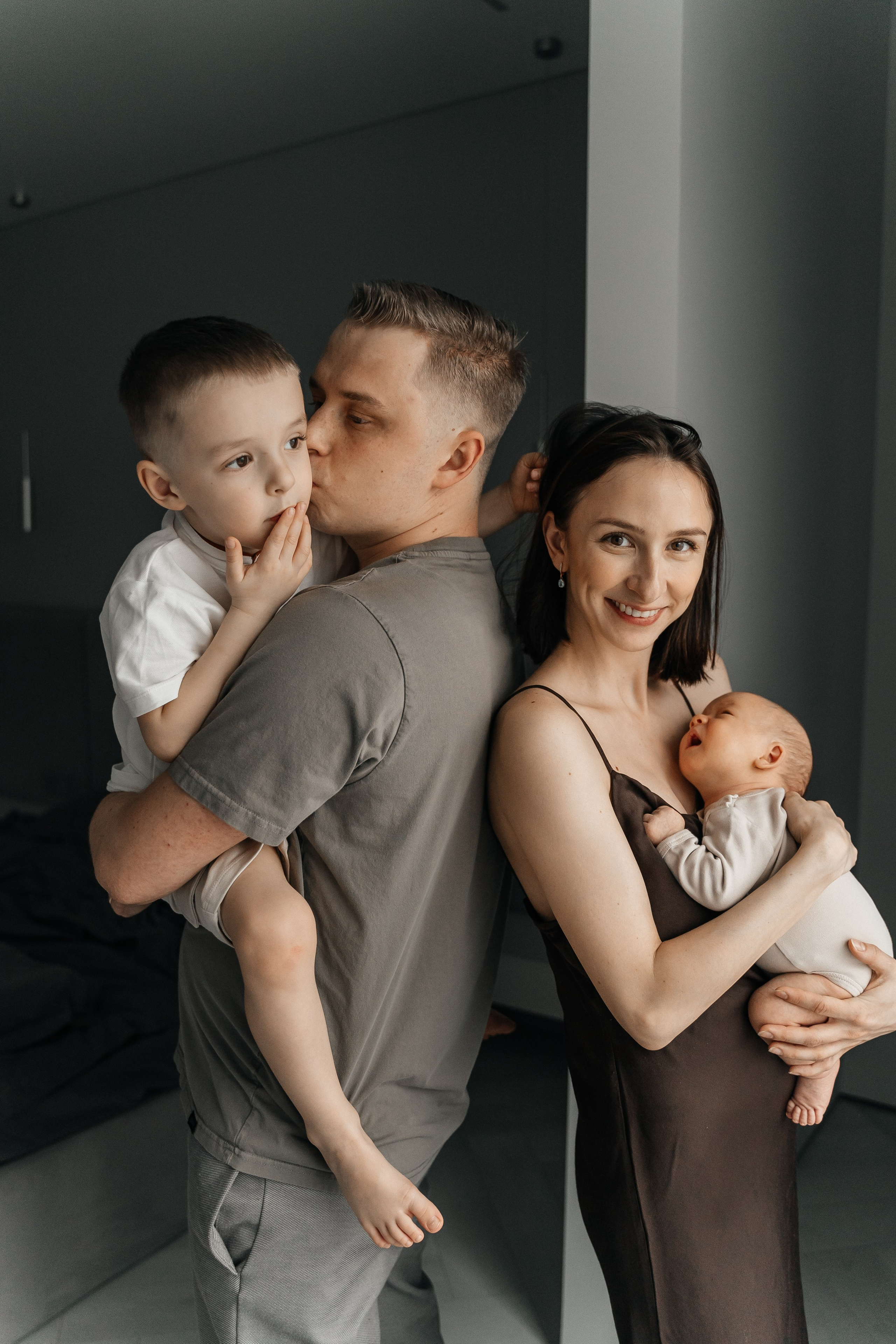 Вова, Маша, Юра и Стеёпа. Волик Мария