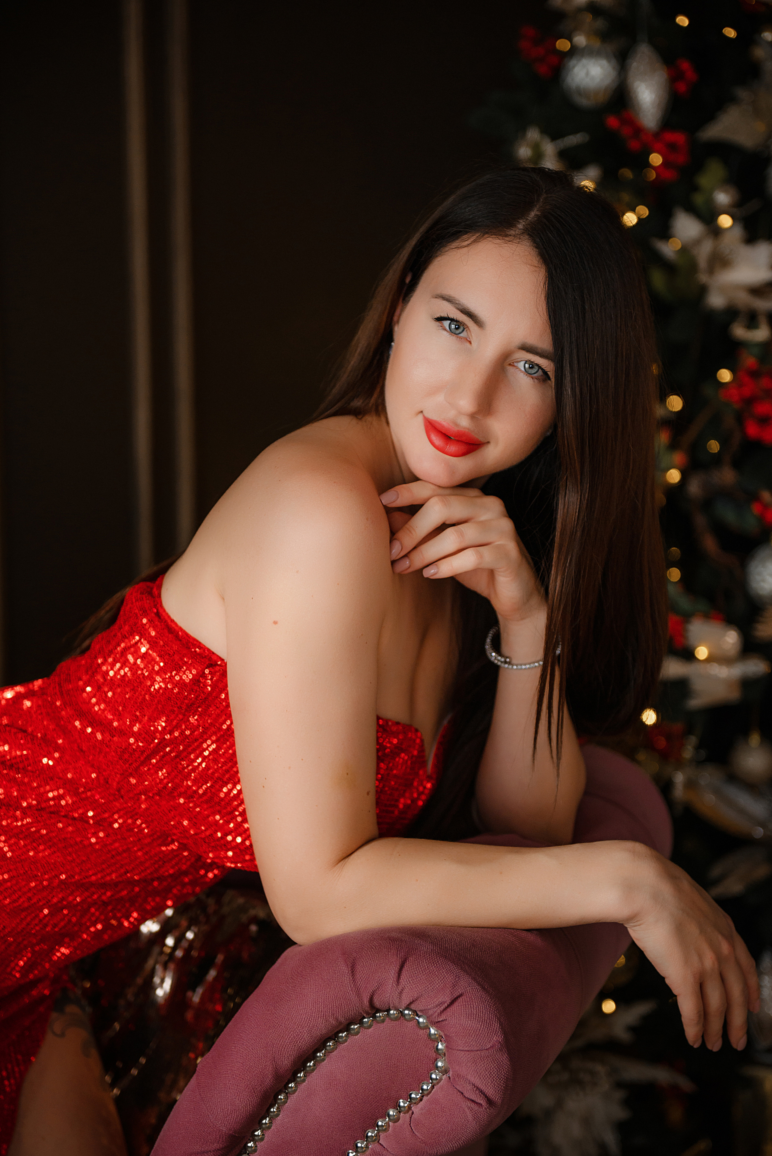 Новогодний портрет. Свадебный и семейный фотограф в Краснодаре