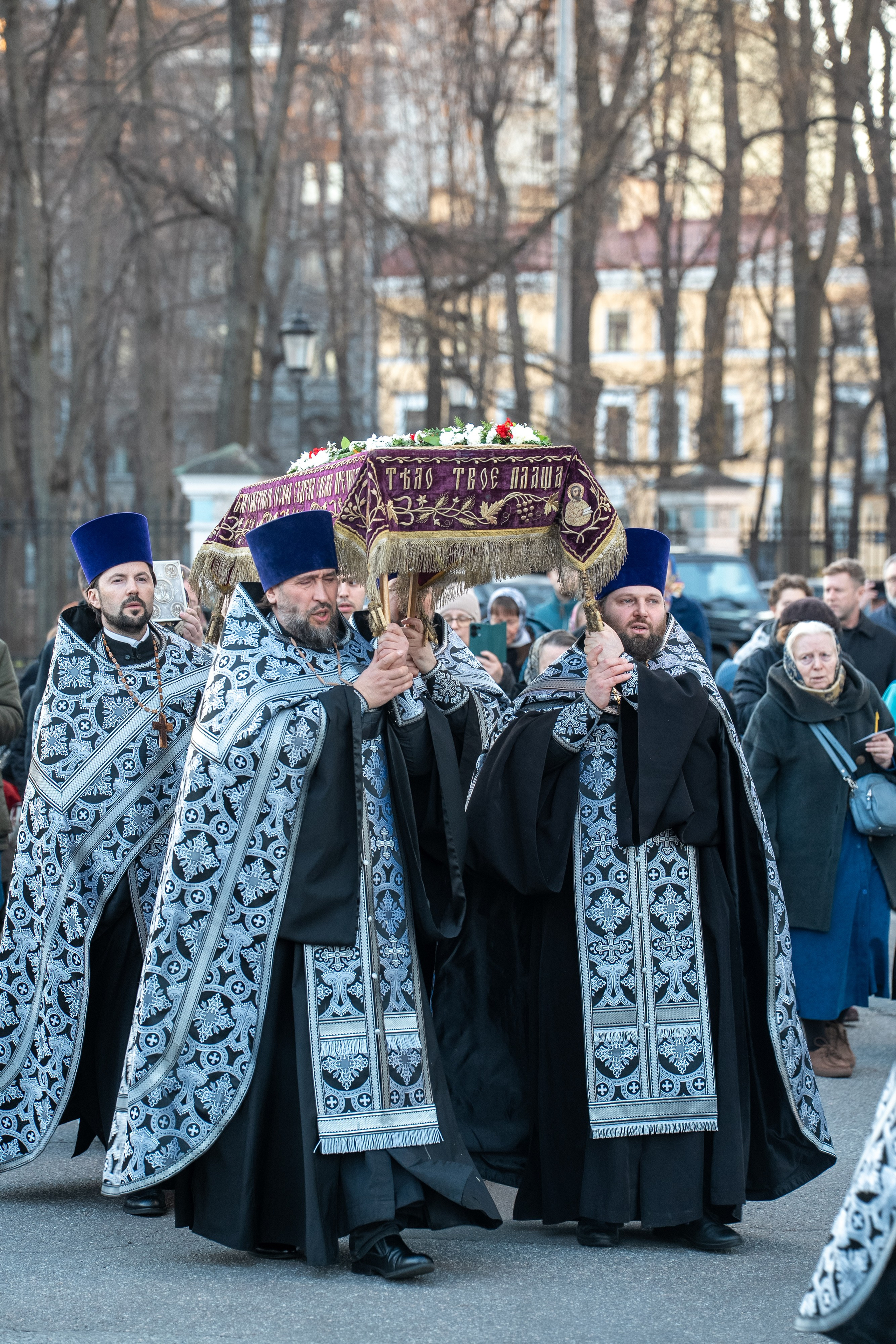 Великая пятница. Утреня с великим славословием. Чин погребения Спасителя. НИКОЛО-БОГОЯВЛЕНСКИЙ МОРСКОЙ СОБОР