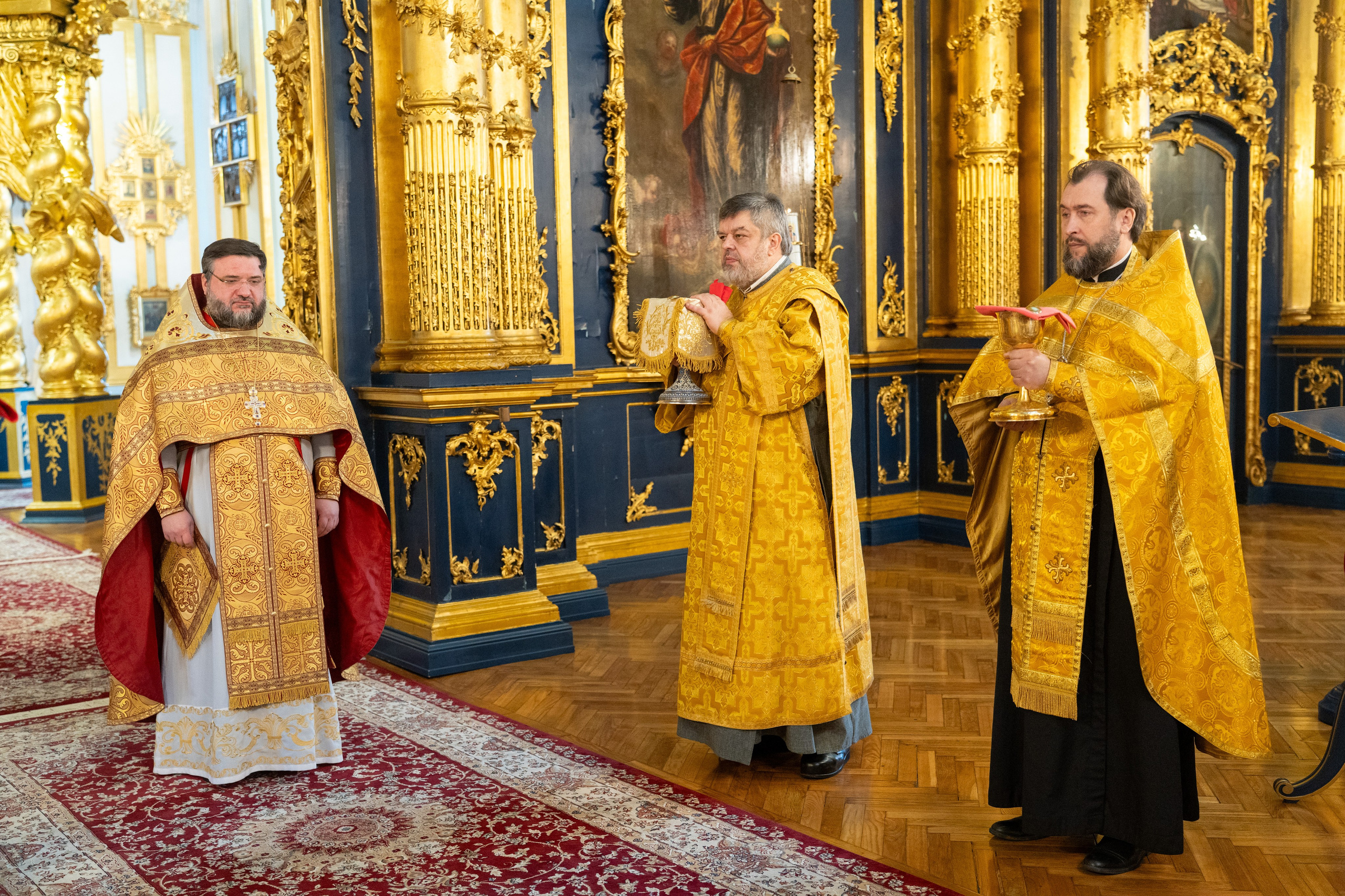 Неделя 23-я по Пятидесятнице. Мчч. Акепсима епископа, Иосифа пресвитера и Аифала диакона. Обновление храма вмч. Георгия в Лидде. НИКОЛО-БОГОЯВЛЕНСКИЙ МОРСКОЙ СОБОР