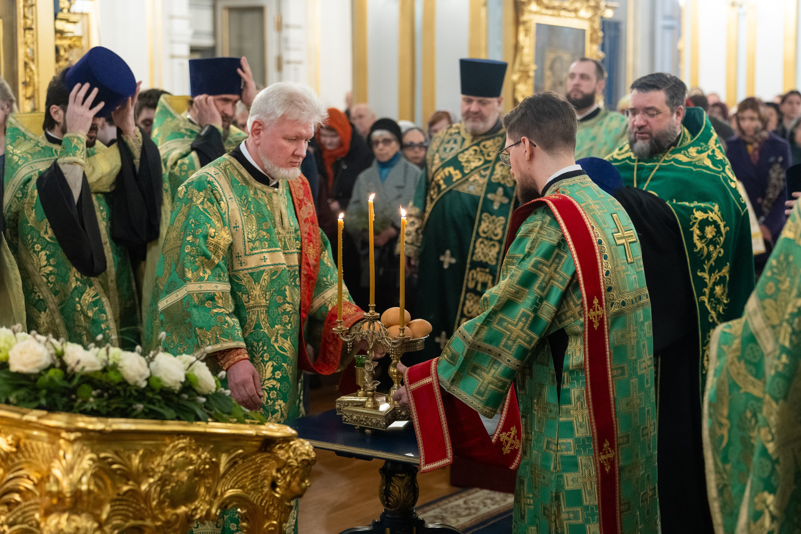 Суббота 6-й седмицы, ваий. Лазарева суббота. Воскрешение прав. Лазаря. НИКОЛО-БОГОЯВЛЕНСКИЙ МОРСКОЙ СОБОР