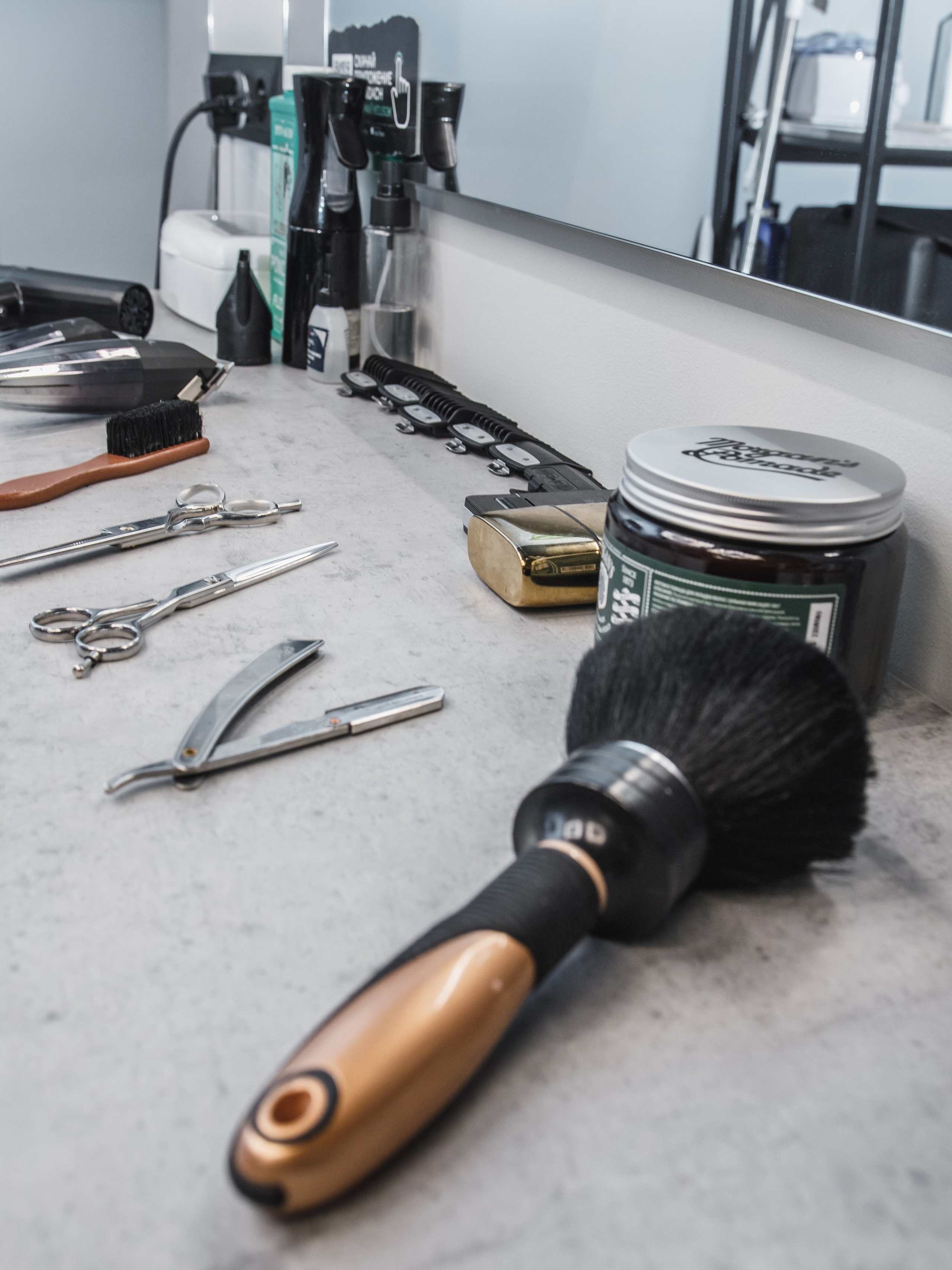 Открытие еще одного салона сети BARBERSHOP BORODACH. Предметный и семейный фотограф в Санкт-Петербурге Катерина Стеклова