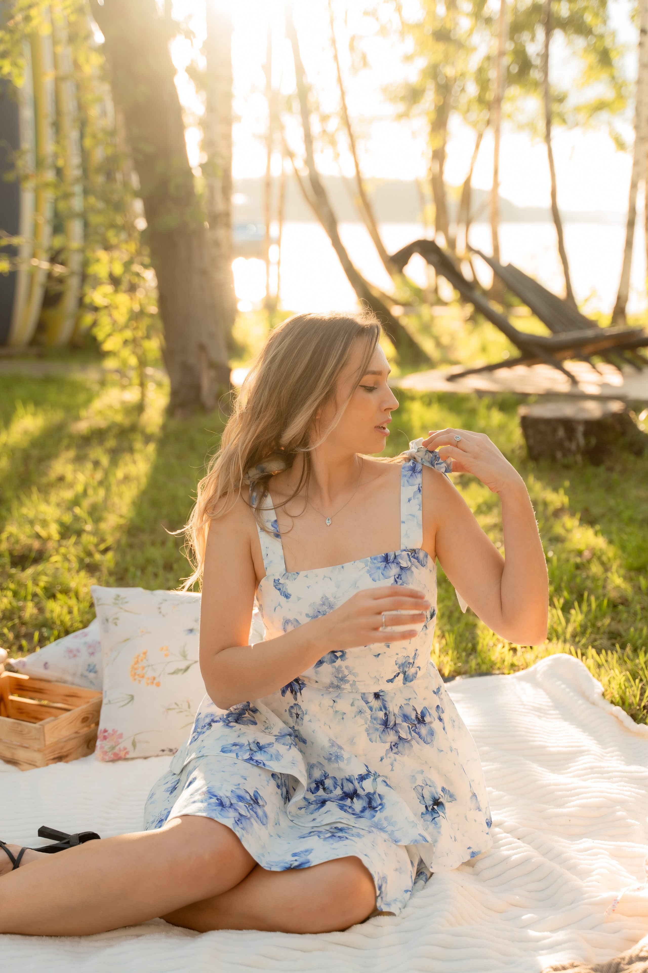 Летний день рождения Лены в яхт-клубе. Портретный и свадебный фотограф Алла Карени Москва