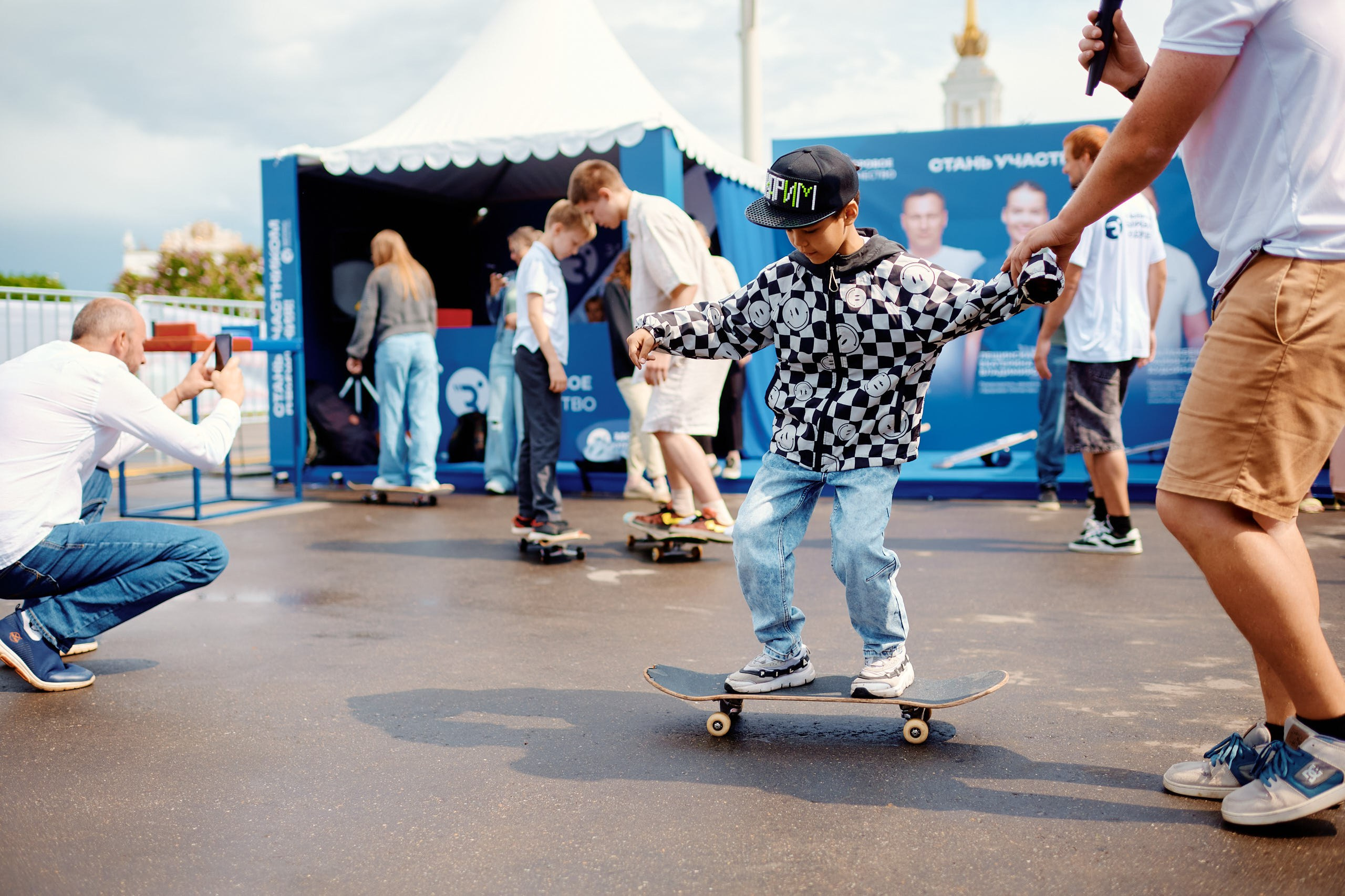 Фестиваль Движения Первых 2025. Репортажная съемка в Москве