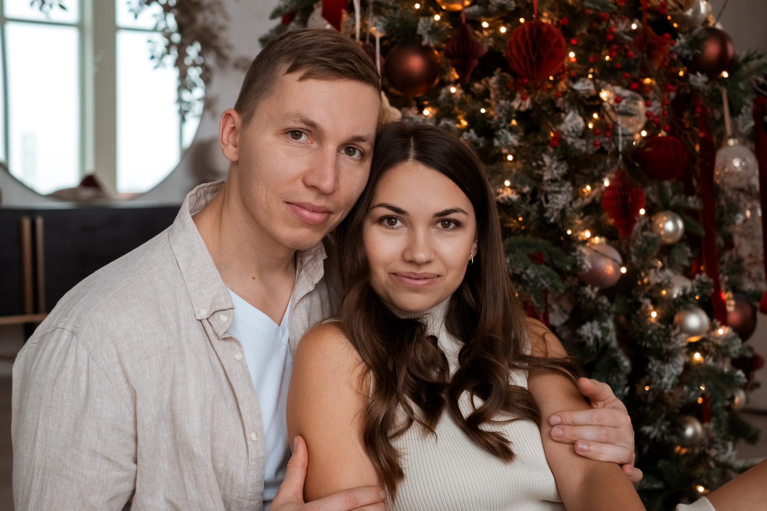 Семейная новогодняя фотосессия. Семейный и детский фотограф в Мелитополе /Наталья Зацеркляная