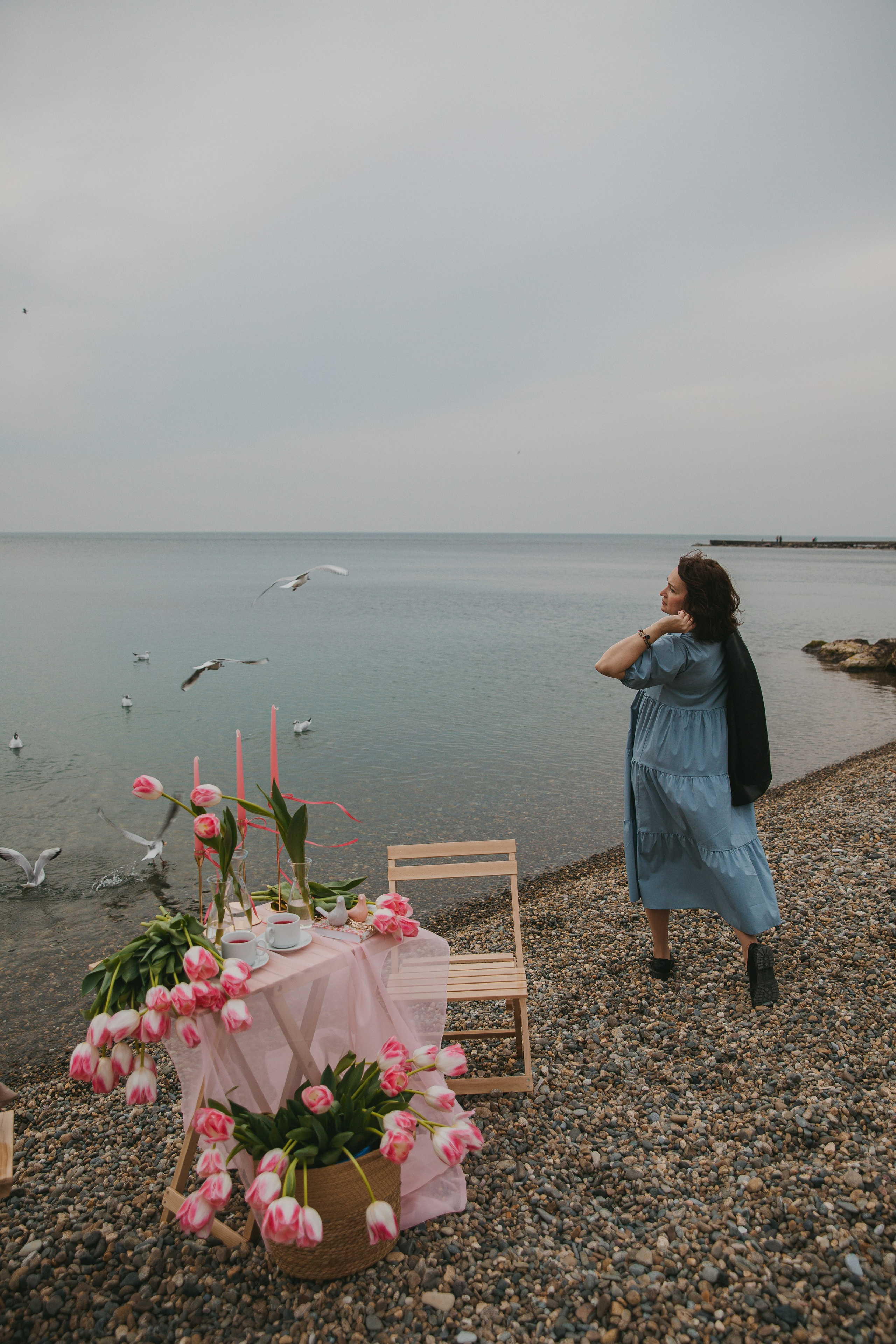 Фотопикник с тюльпанами