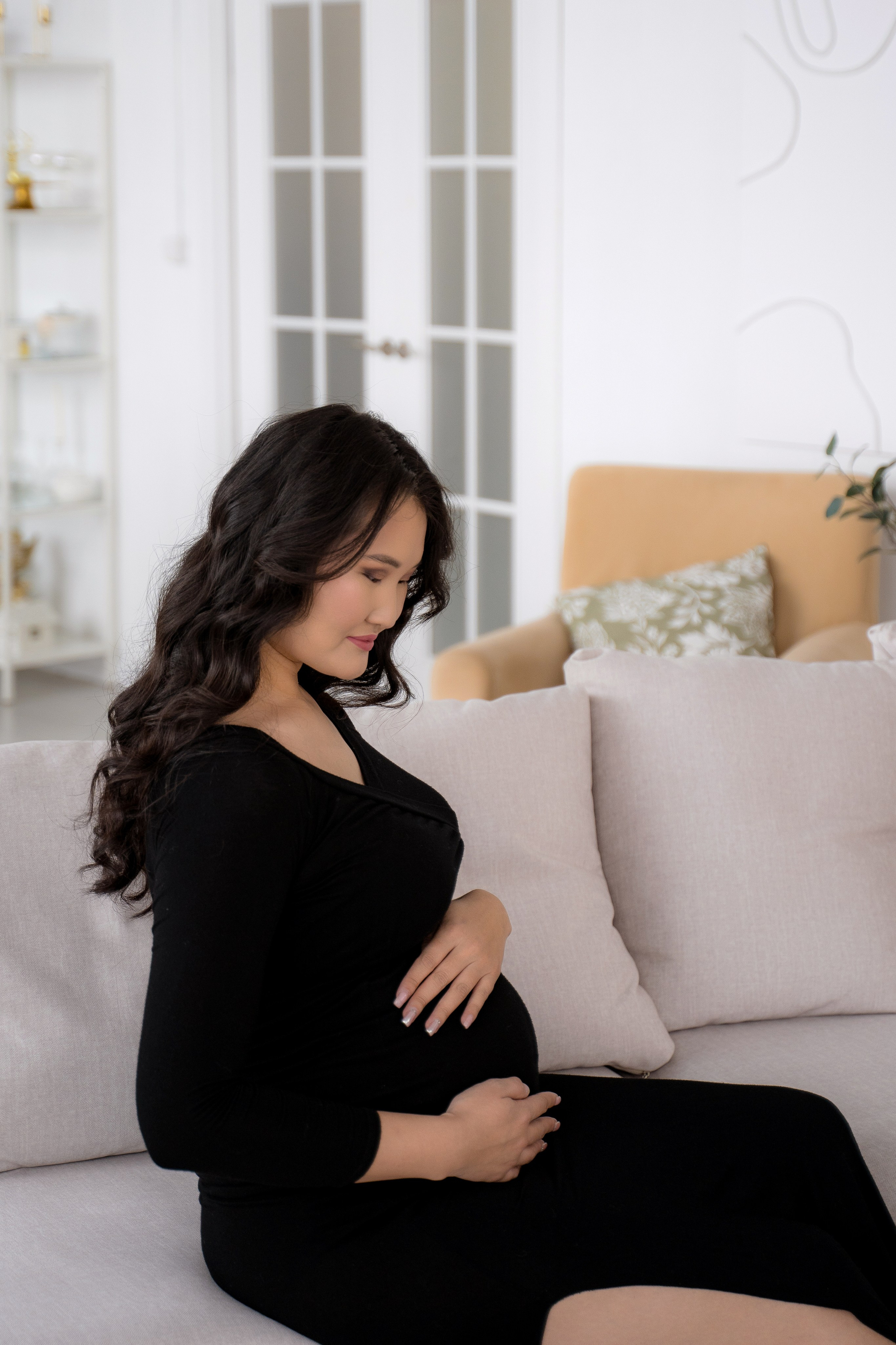 Беременность стандарт. Фотостудия Малина в городе Улан-Удэ. Фотограф Ирина Жарникова
